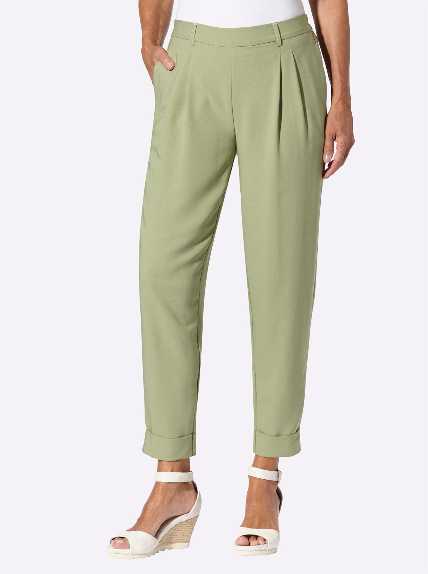 Inspirationen Bundfaltenhose