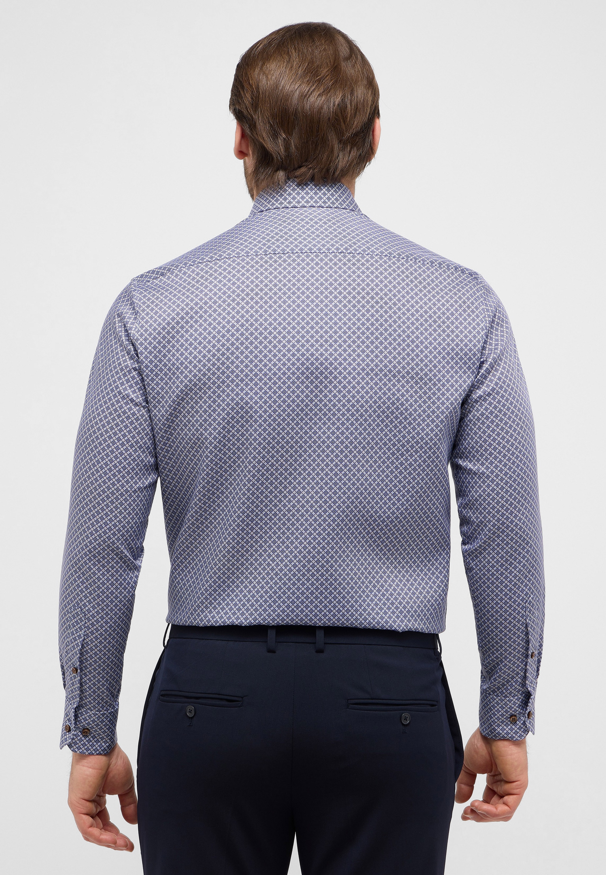 Eterna Langarmhemd »COMFORT FIT« NON IRON (bügelfrei)