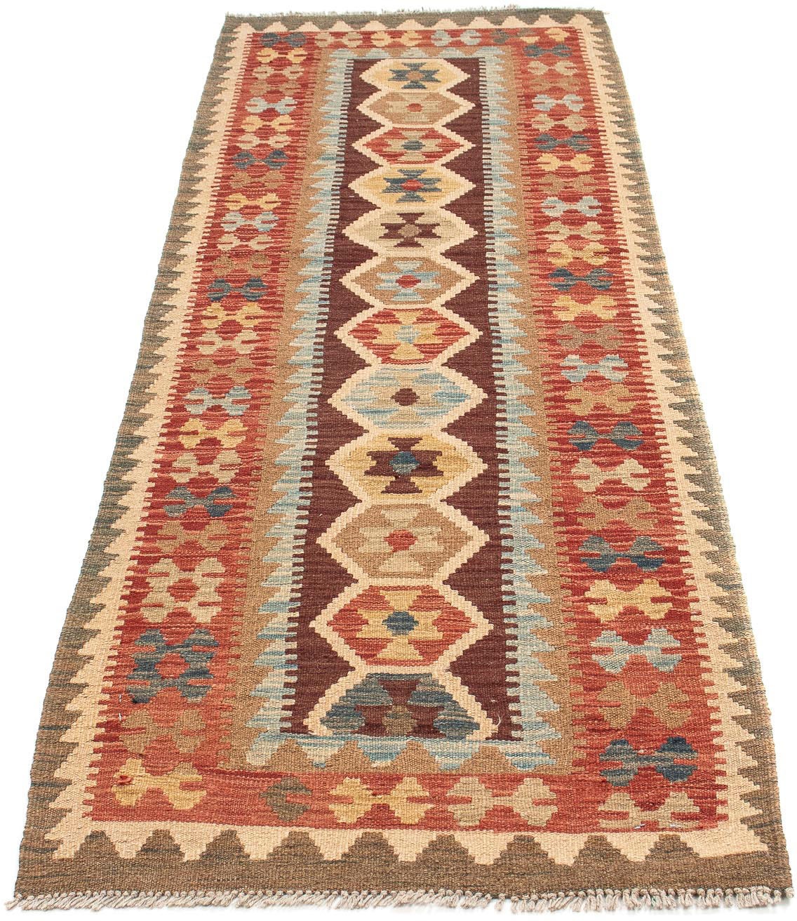 Image of morgenland Läufer »Kelim Maimene Medaillon 197 x 56 cm«, rechteckig, 0,5 mm Höhe, Wendeteppich bei Ackermann Versand Schweiz