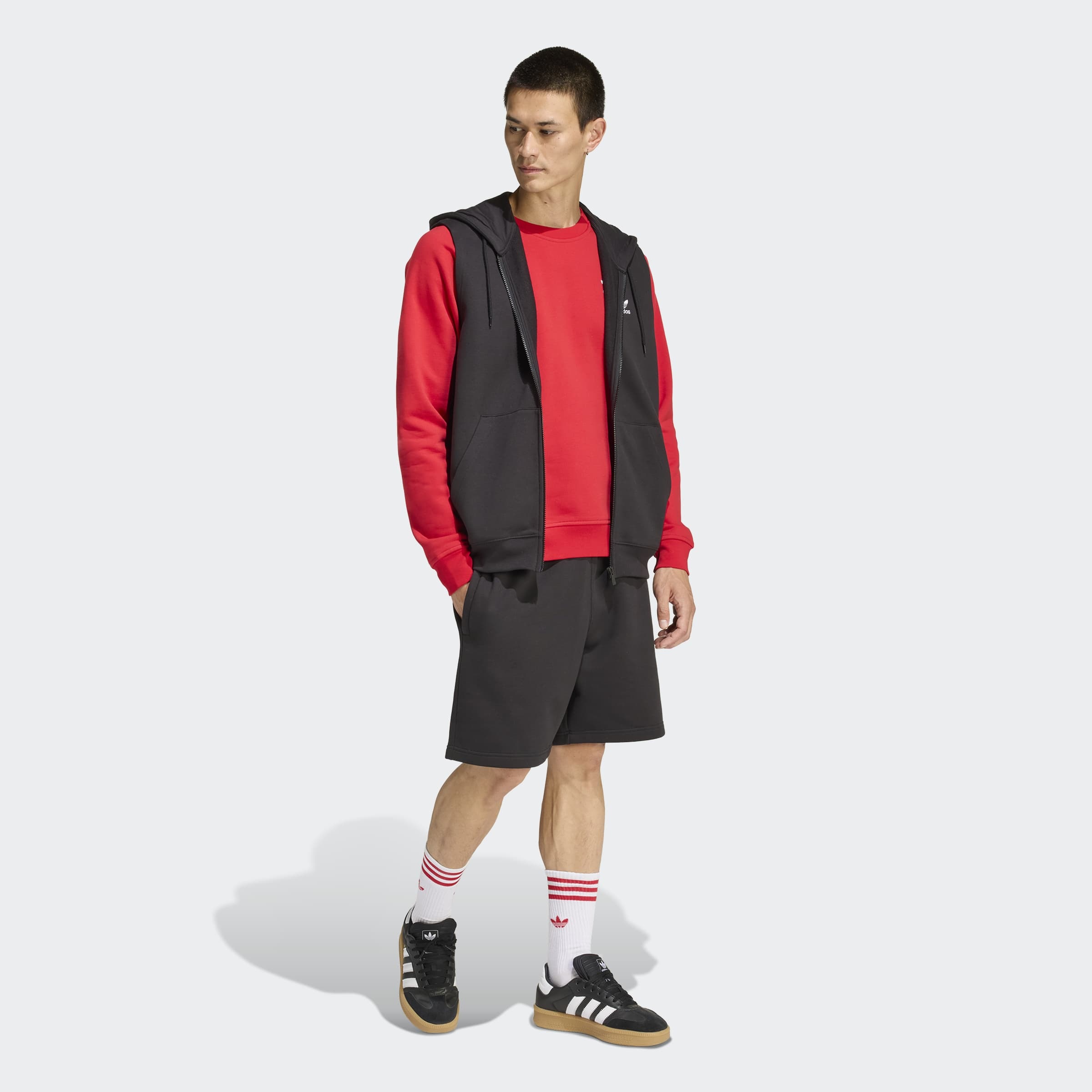 adidas Originals Shorts »TREFOIL ESSENTIALS 7 INCH FLEECE«  sportlicher Stil, für vielseitige Alltagsaktivitäten