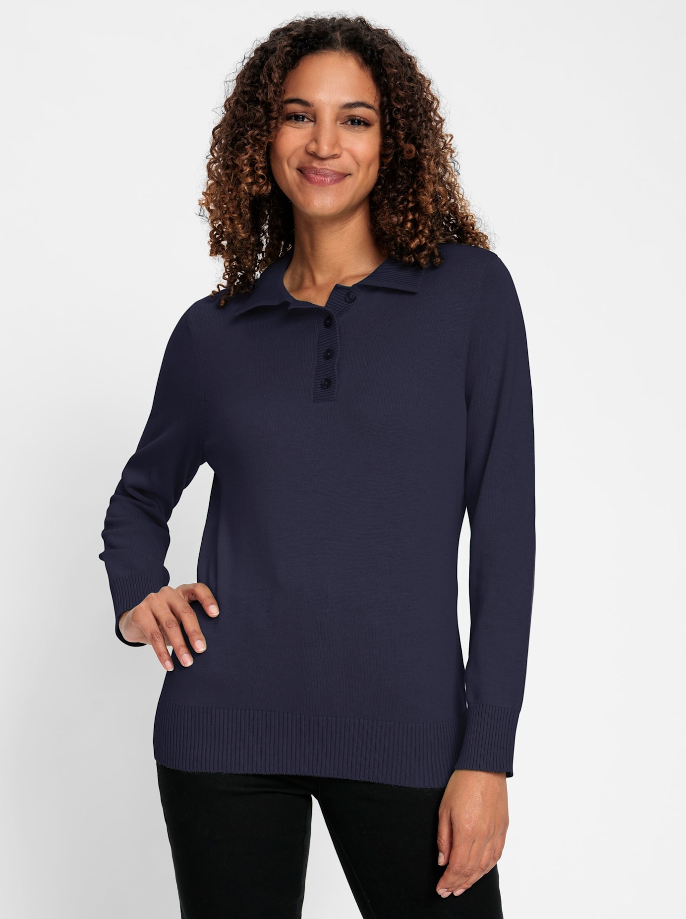 Image of Casual Looks Polokragenpullover "Polopullover"