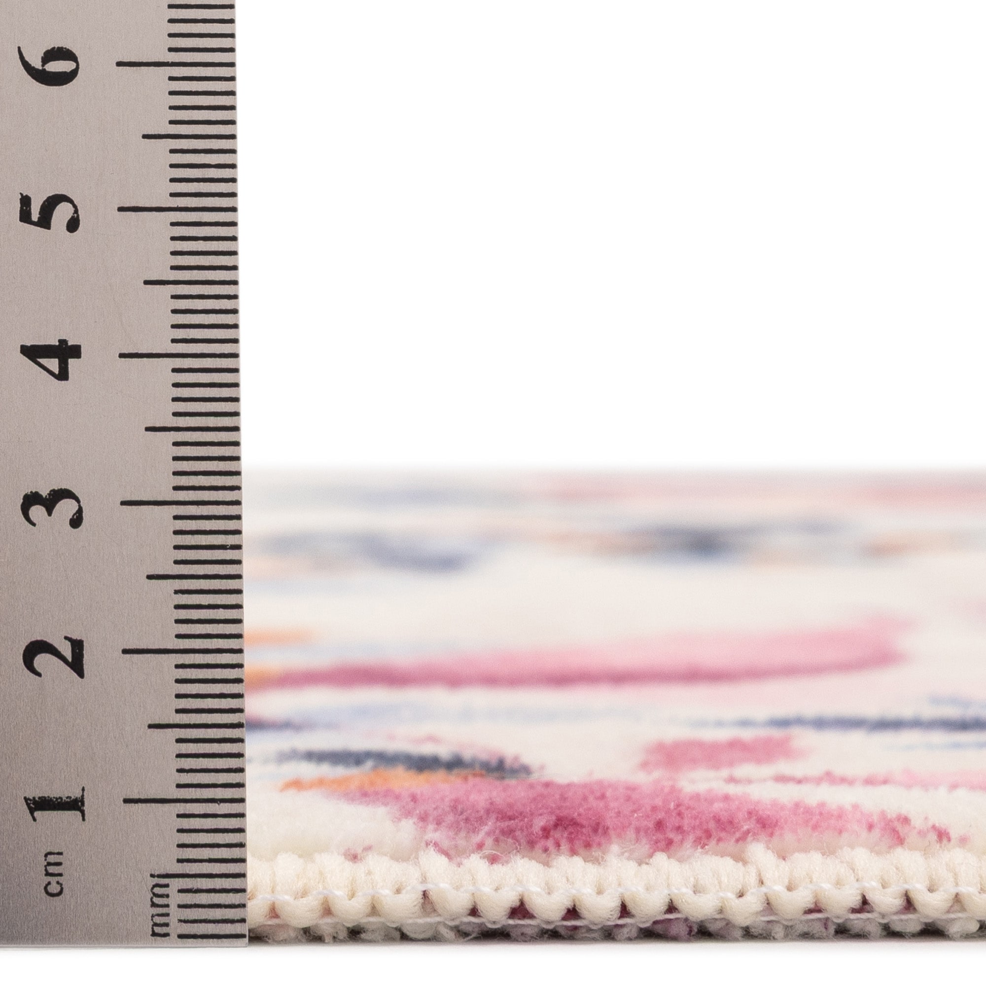Gino Falcone Tapis de bain »Aquata GF-159, Badvorleger, Badezimmer Teppich« Höhe 7 mm revêtement antidérapant Badteppich, bedruckt, Blumen Design, rechteckig