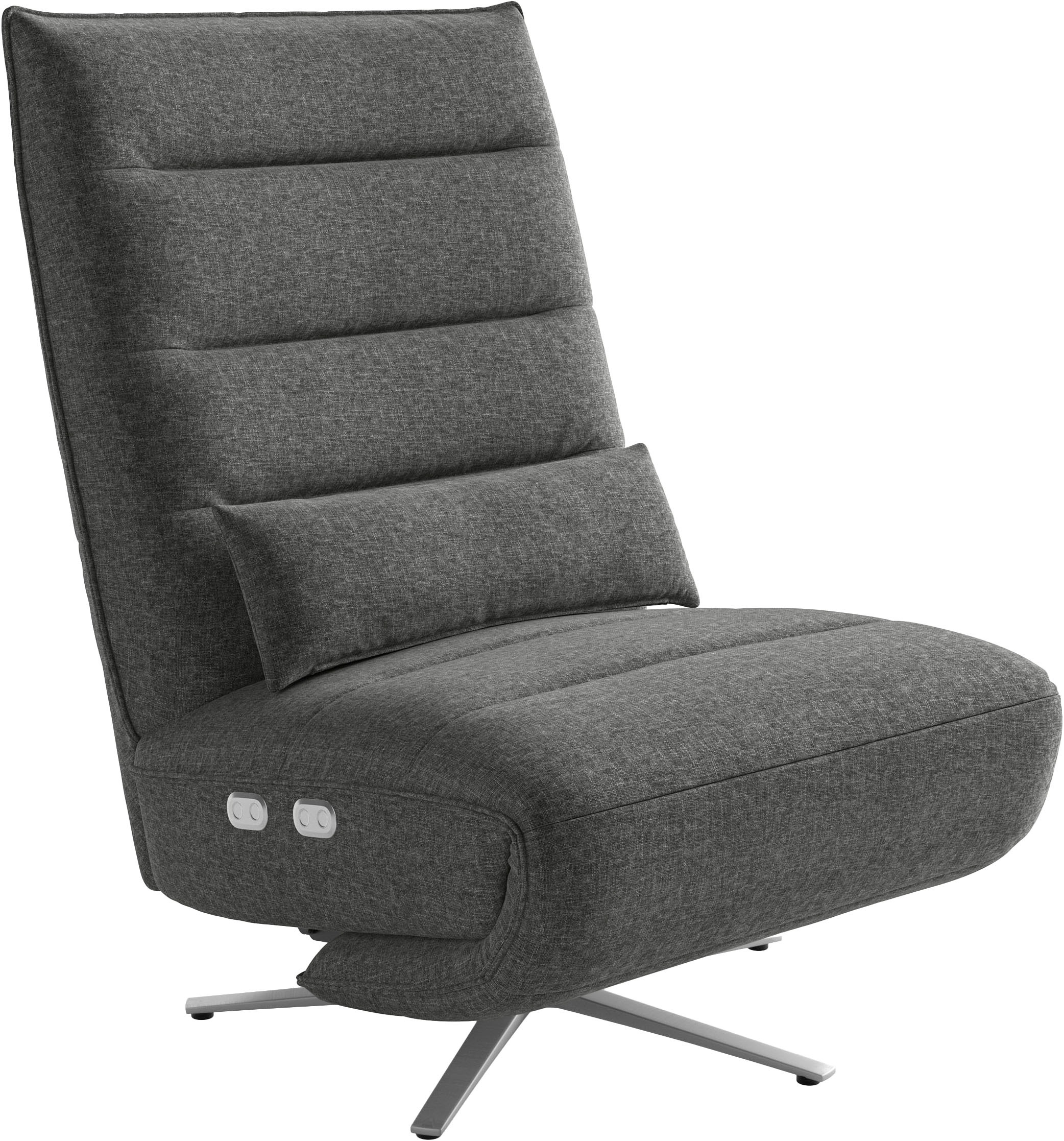 sit&more Fauteuil TV »Eve« mit Herz-Waage und 2 Motoren, Bedienfelder im Sitz