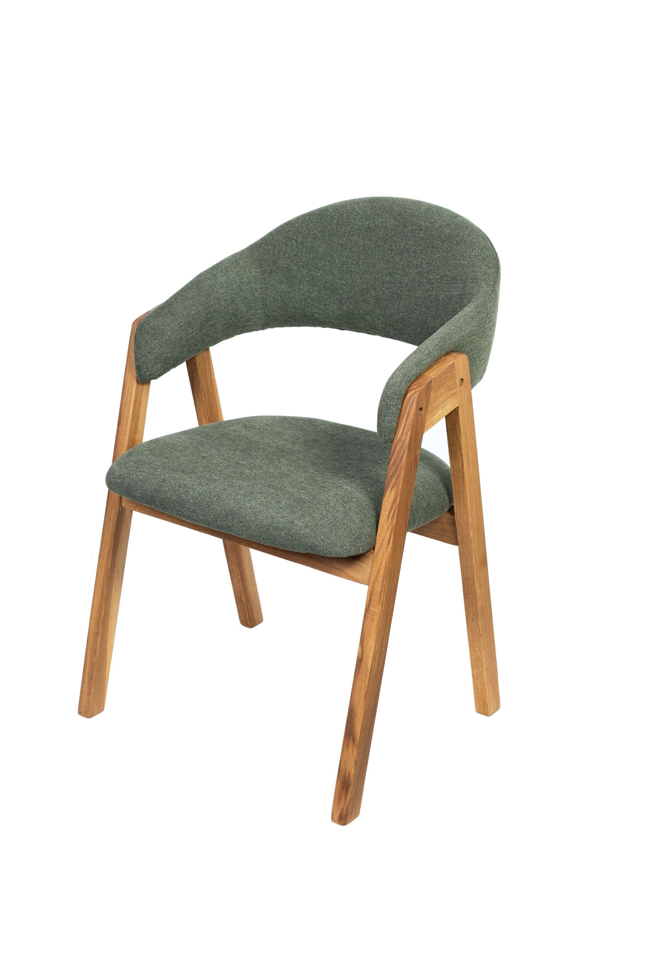 GOODproduct Armlehnstuhl »Arco Polsterstuhl, Esszimmerstuhl, Küchenstuhl, 4-Fussstuhl« () 2 Stk.Bequem und stilvoll. Gepolstert. Massivholzbeine