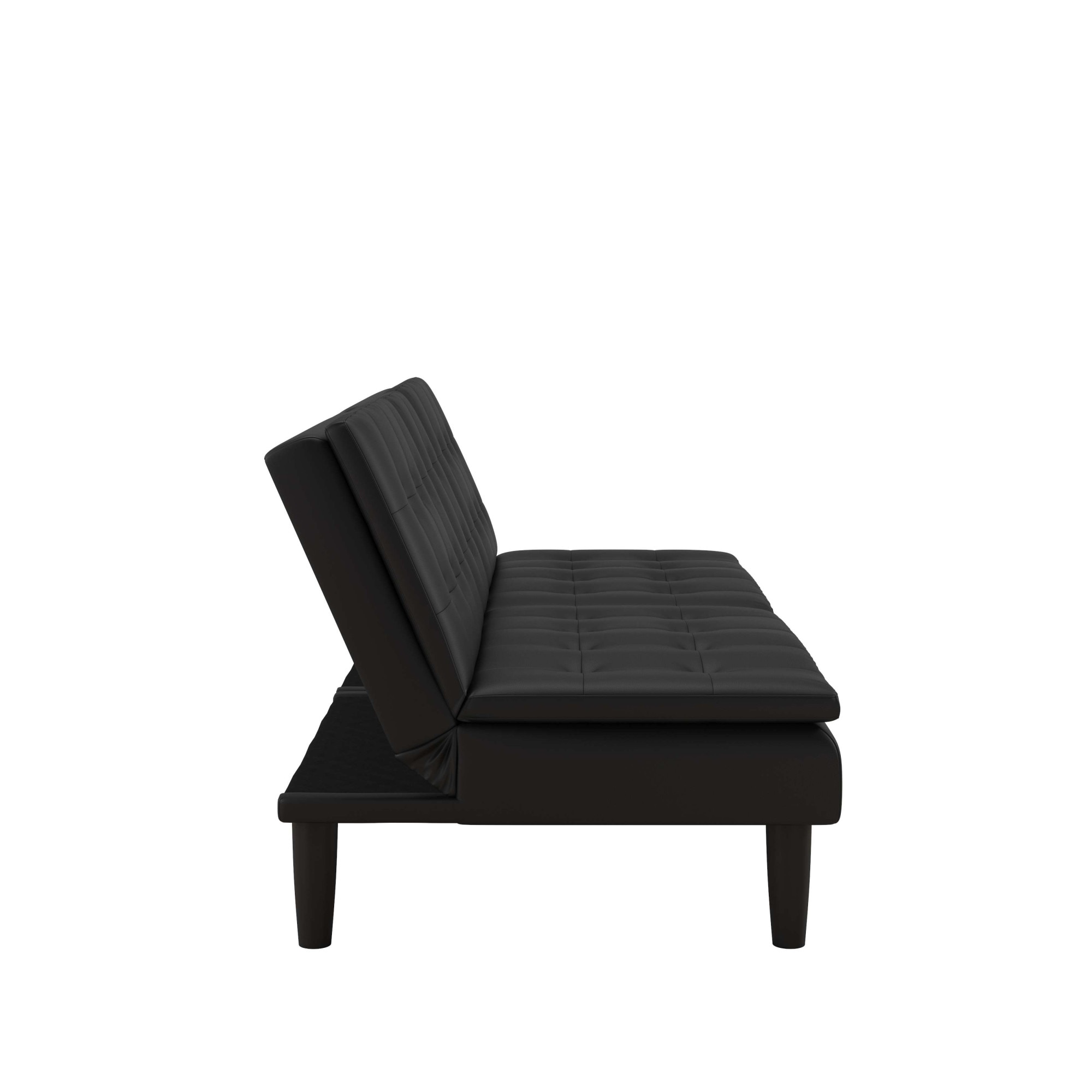 Dorel Home Schlafsofa »MAINE, Kinosofa mit Relax- und Bettfunktion, 2 Getränkehalter,«, Liegefläche 190 x 110 cm, Webstoff und Kunstleder