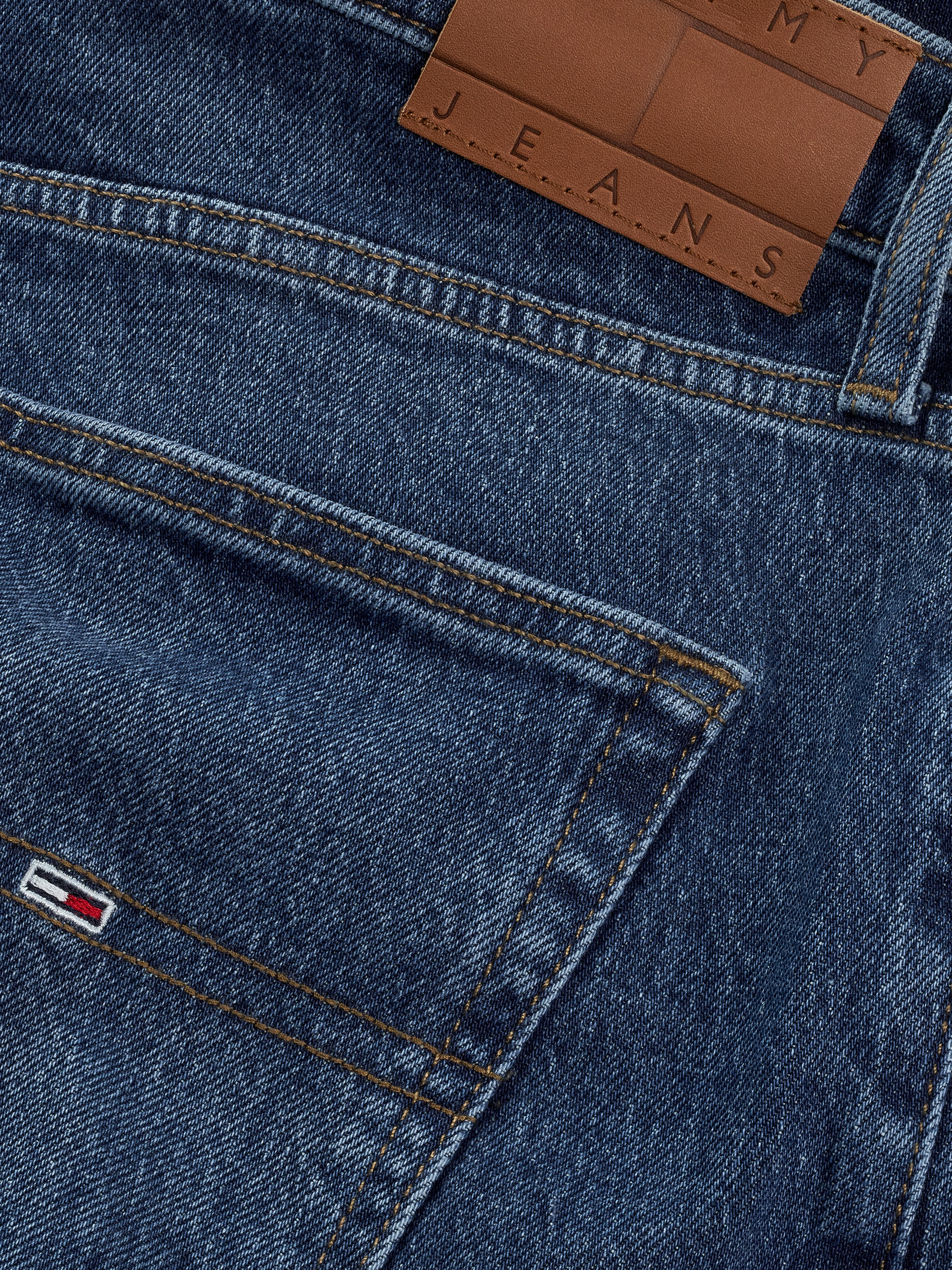 Tommy Jeans Regular-fit-Jeans »Otis Regular Straight«, Gerade geschnittene Jeans, regulärer Leibhöhe