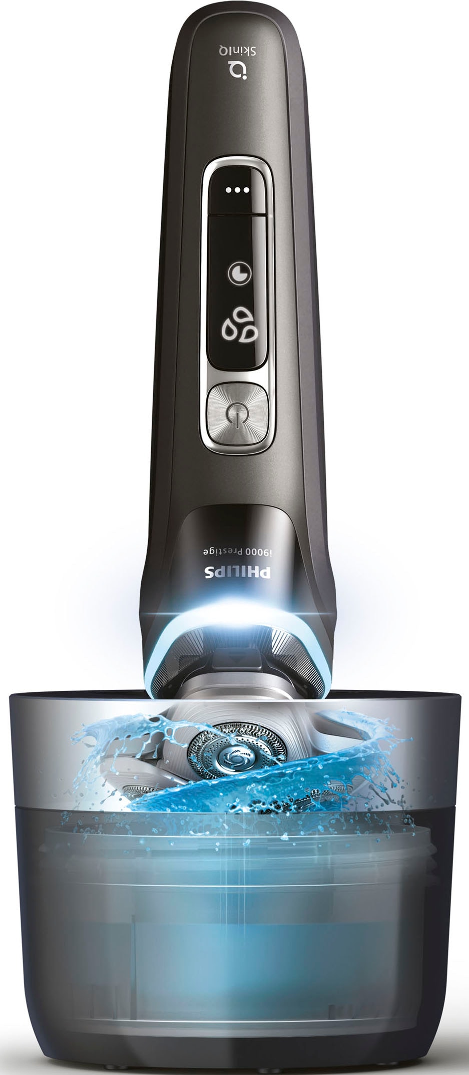 Philips Elektrorasierer »Series i9000 Prestige XP9200/30« integrierter Präzisionstrimmer mit SkinIQ Technologie, inkl. Ladestand, Reiseetui