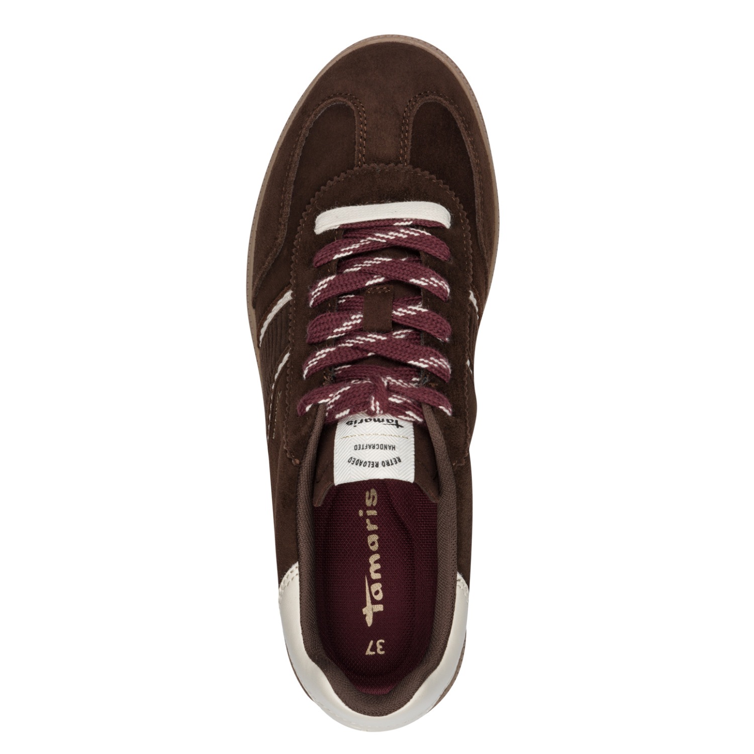 Tamaris 1100000002199  Halbschuh, Freizeitschuh, Plateausneaker mit Kontrastbesatz