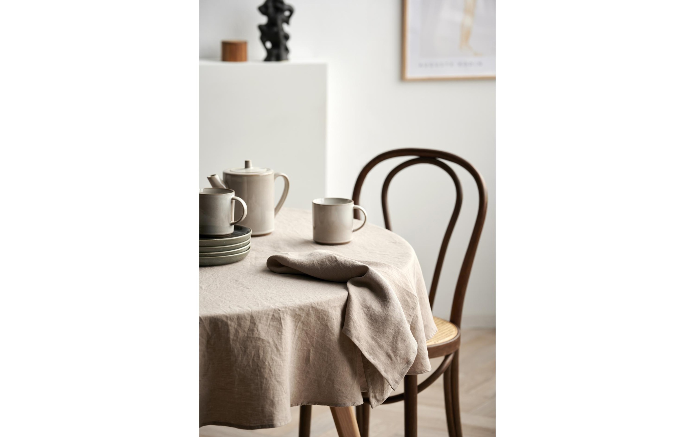 Södahl Tischdecke »Pure Linen Nature eckig«, (1 St.)