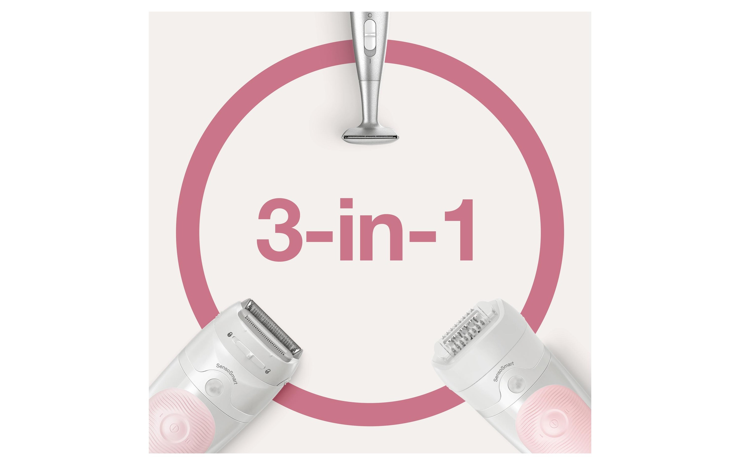 Braun Epilierer »Epilierer-Set Silk-épil 5-820 SensoSmart«