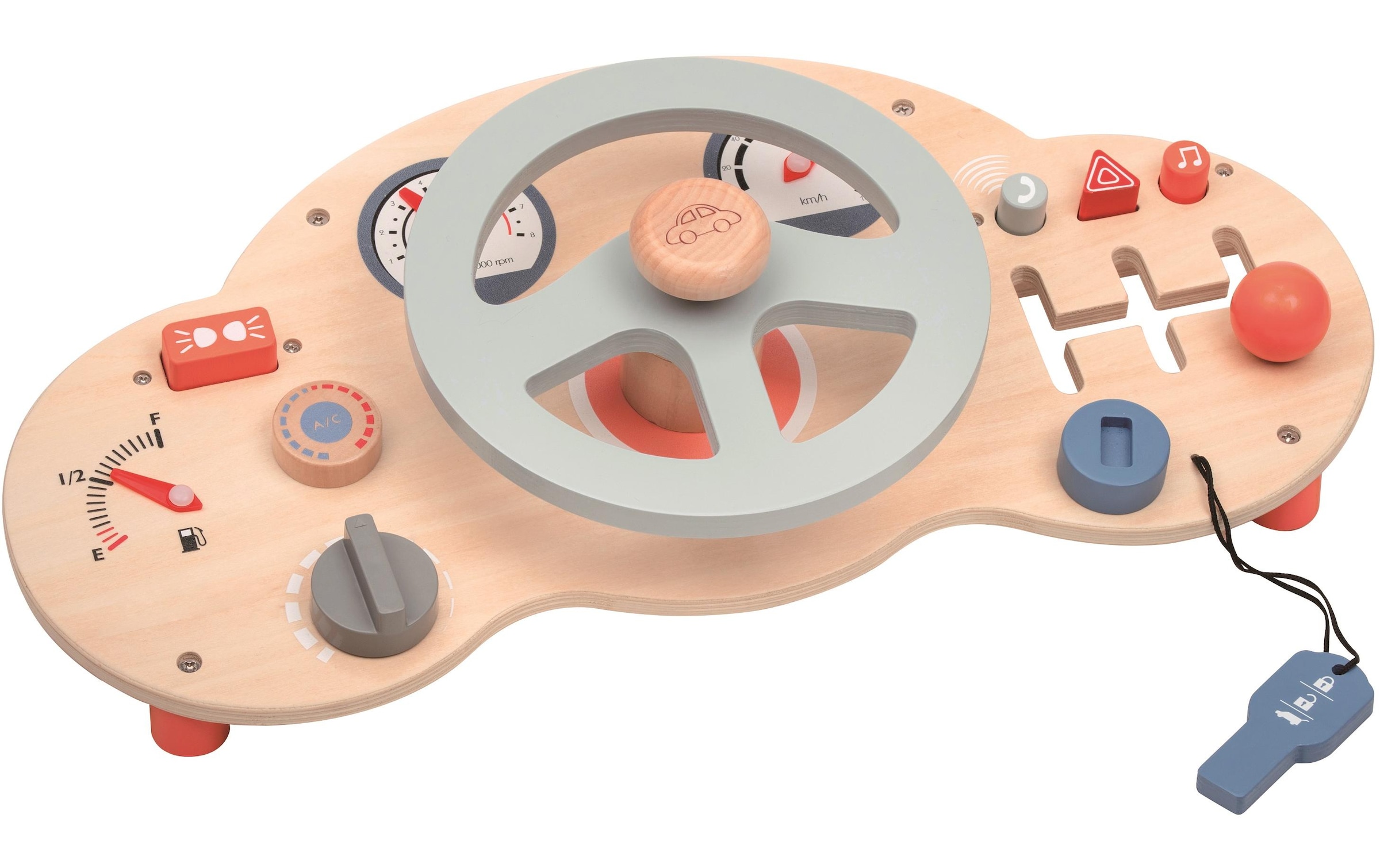 Spielba Spielfahrzeug-Lenkrad »Lenkrad mit vielen Funktionen«