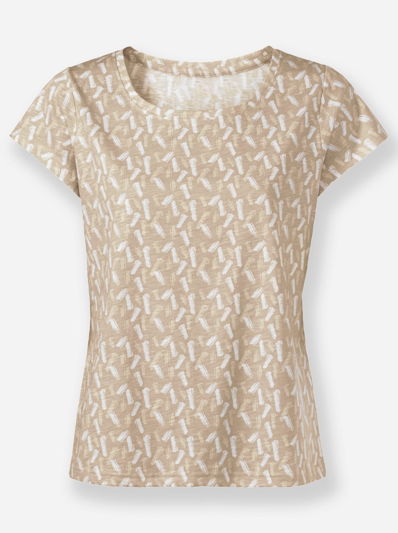 Inspirationen Rundhalsshirt »Rundhals-Shirt«, (1 tlg.)