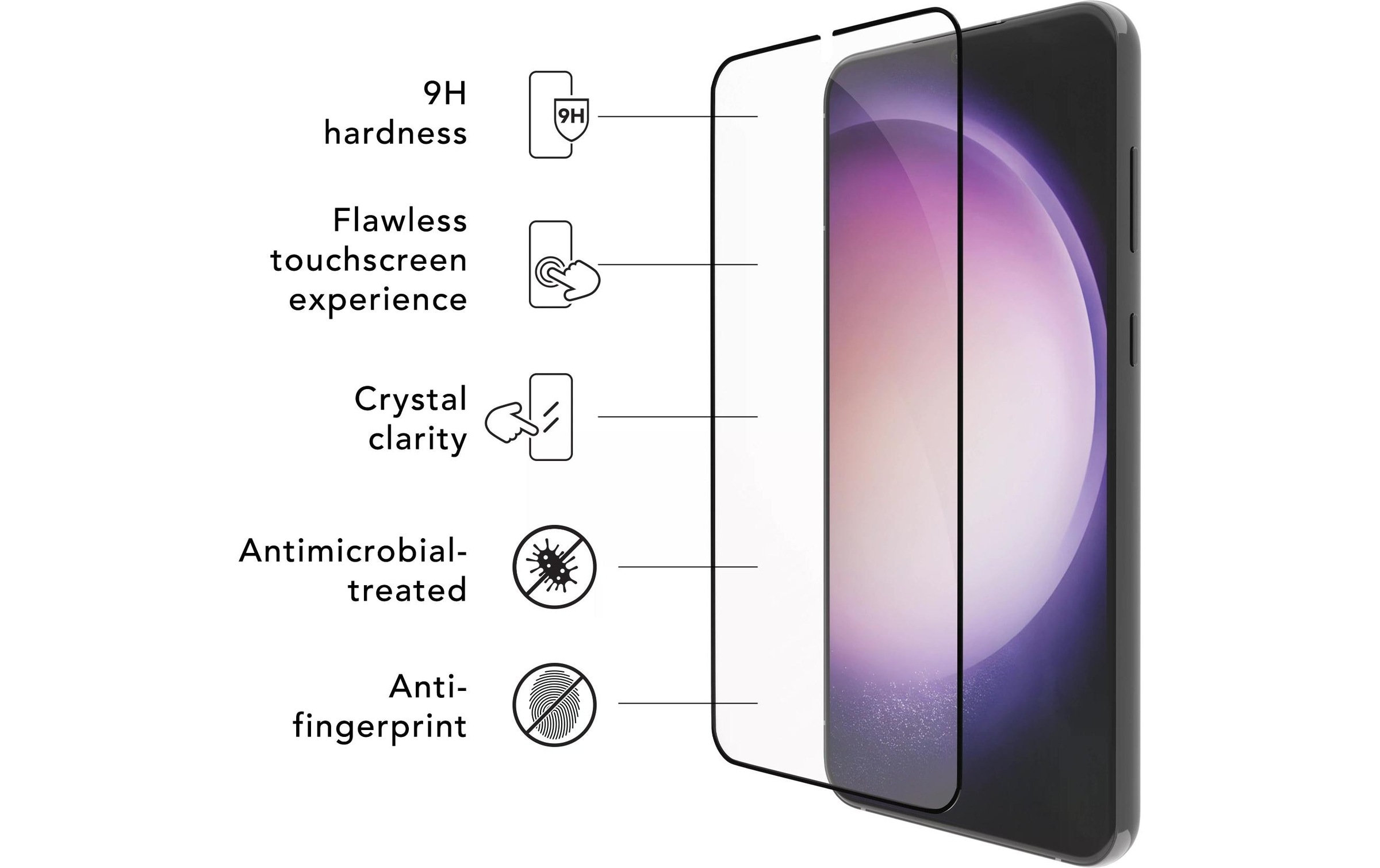 dbramante1928 Verre de protection d'écran »Galaxy S23« für Galaxy S23 1 cuis tlg.