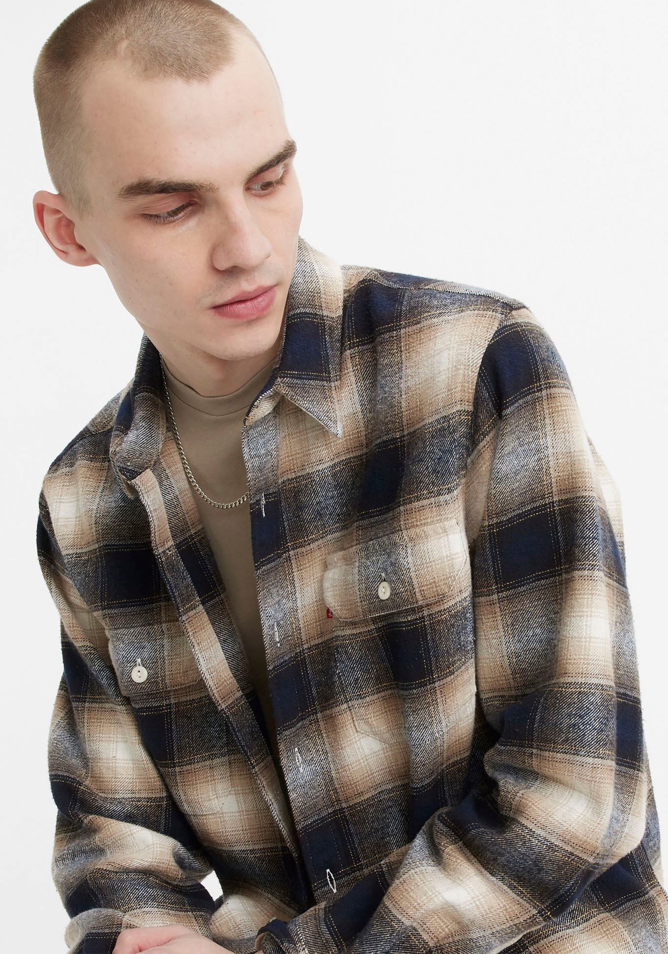 Levi's® Flanellhemd »JACKSON WORKER«, mit durchgehender Knopfleiste