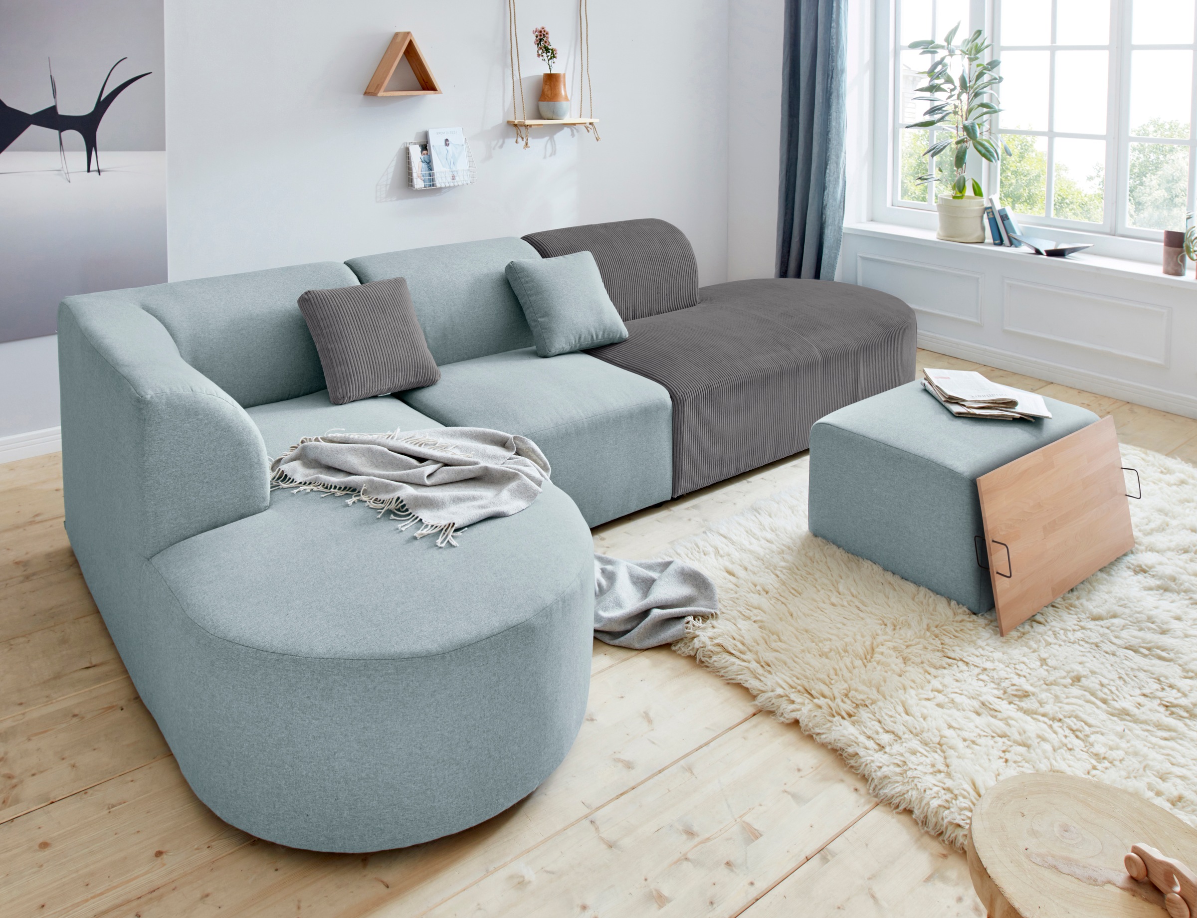 andas Sofa-Eckelement »Alesund«, als Einzelteile oder Modulteil