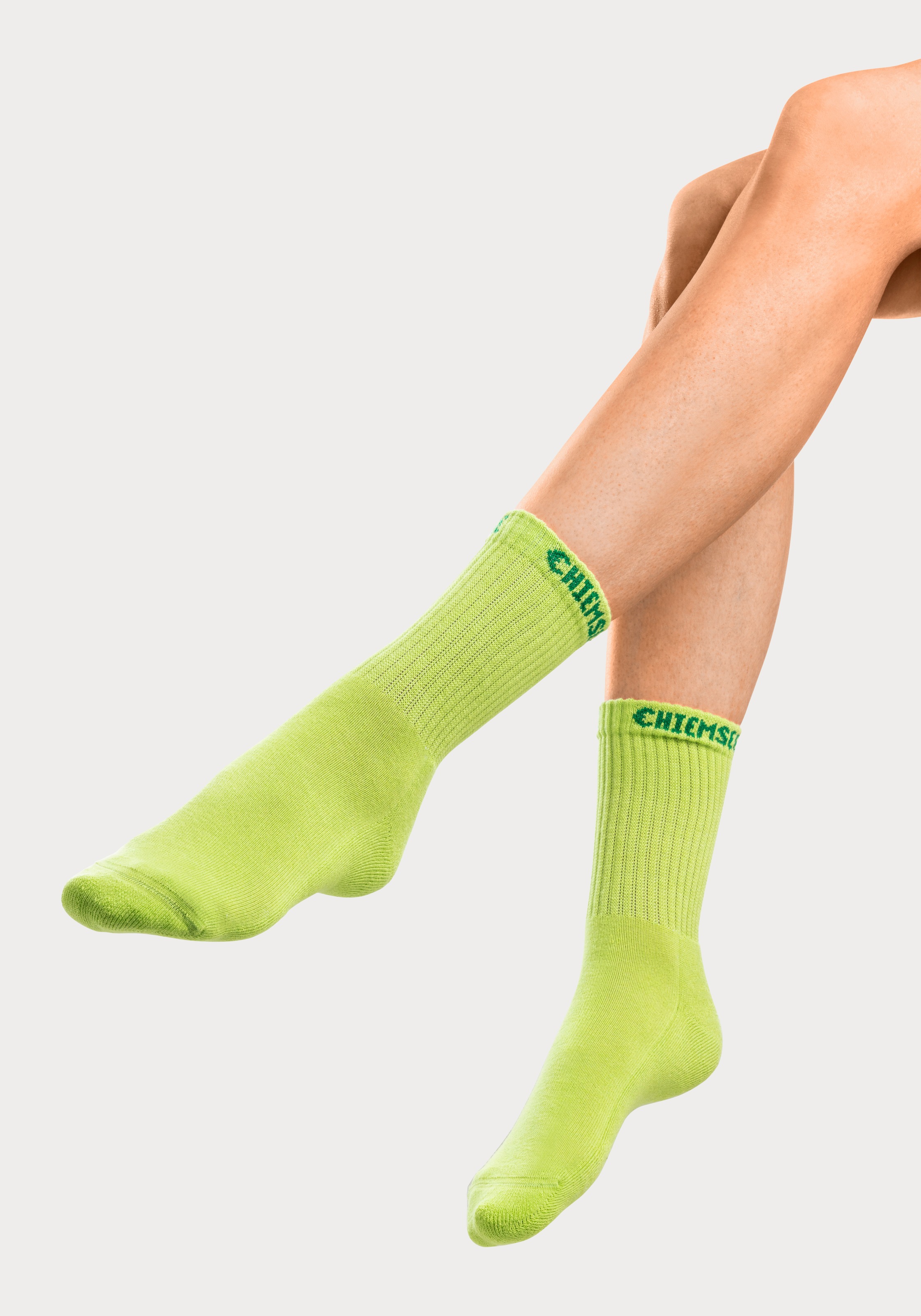 Chiemsee Tennissocken, (Packung, 6 Paar), mit eingestricktem Markennamen