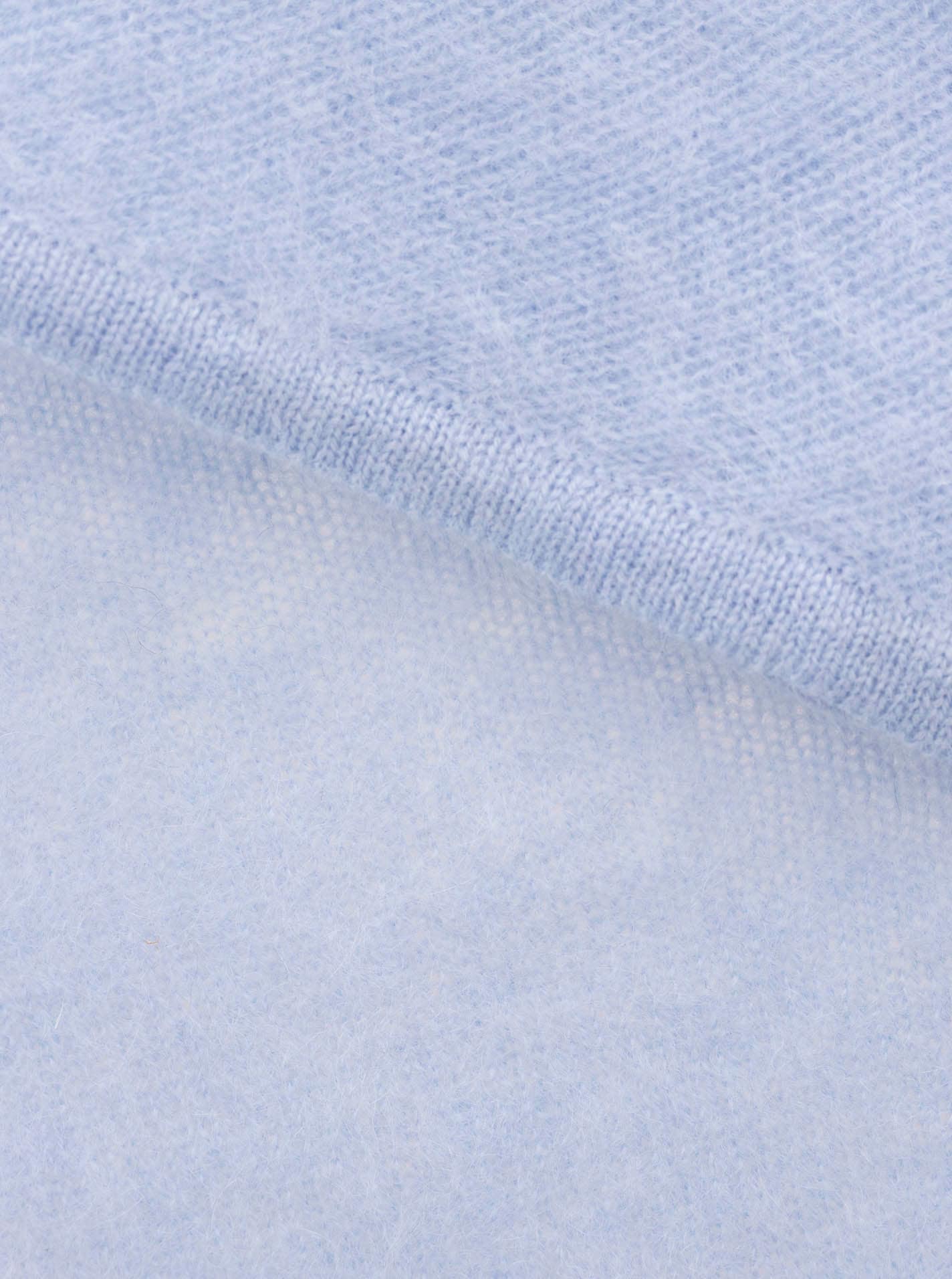 Zwillingsherz Écharpe tricotée »"100% Cashmere Halstuch aus gebürstetem Kaschmir"« dreieckige Form, weicher Tragekomfort, individuell tragbar