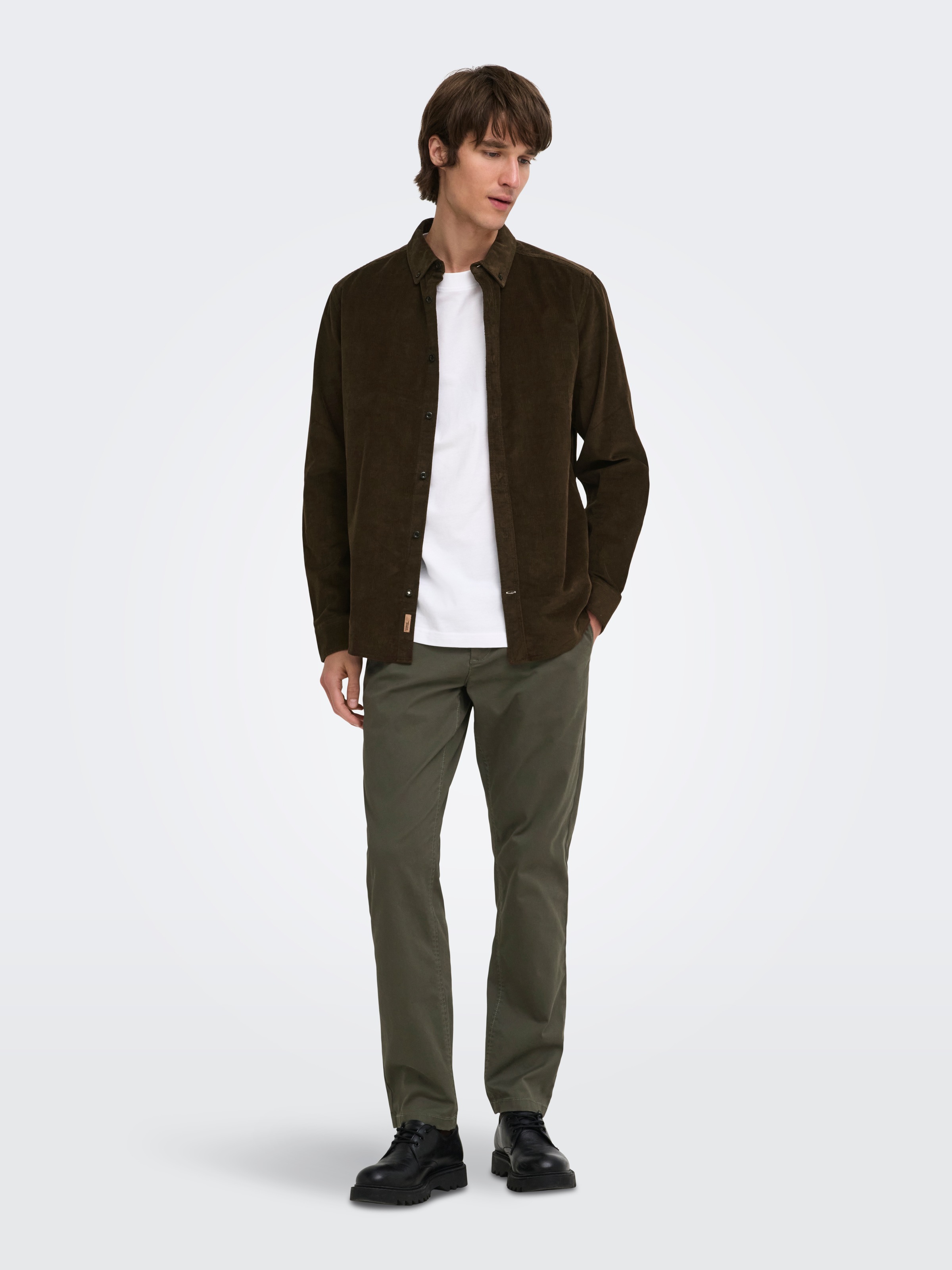ONLY & SONS Chinos »ONSWEFT REG TWILL 0595 CHINO PANT NOOS«  Baumwollmischung, regular fit