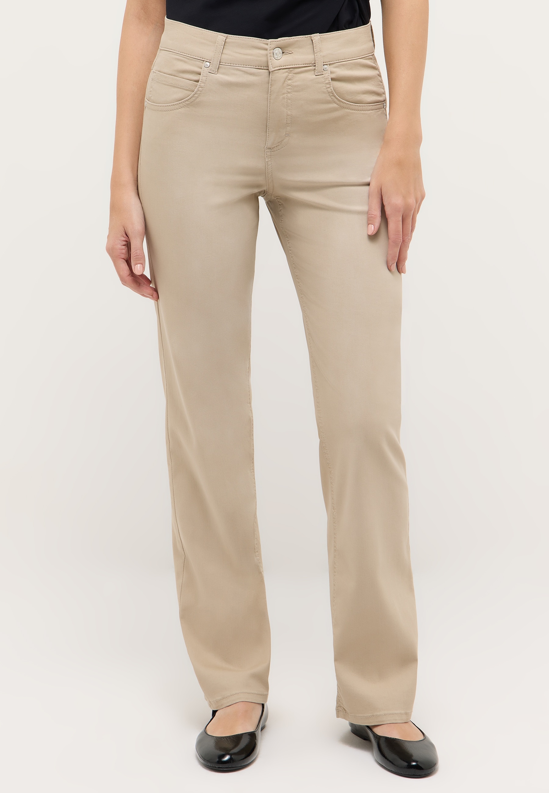 Image of ANGELS Straight-Jeans "Lara" Wide Leg
