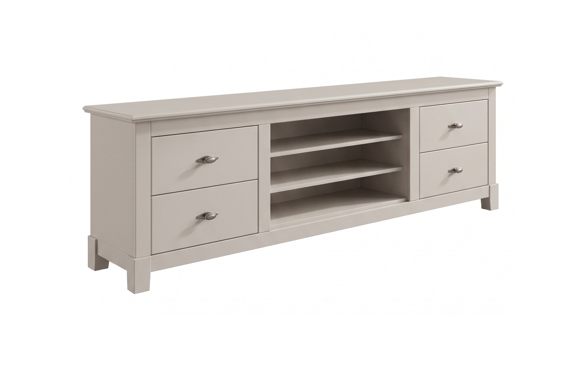 GOODproduct Table basse »Rauna, TV-Bank, TV-Kommode, Landhausstil« Largeur 200 cm, bois massif certifié FSC®, pin