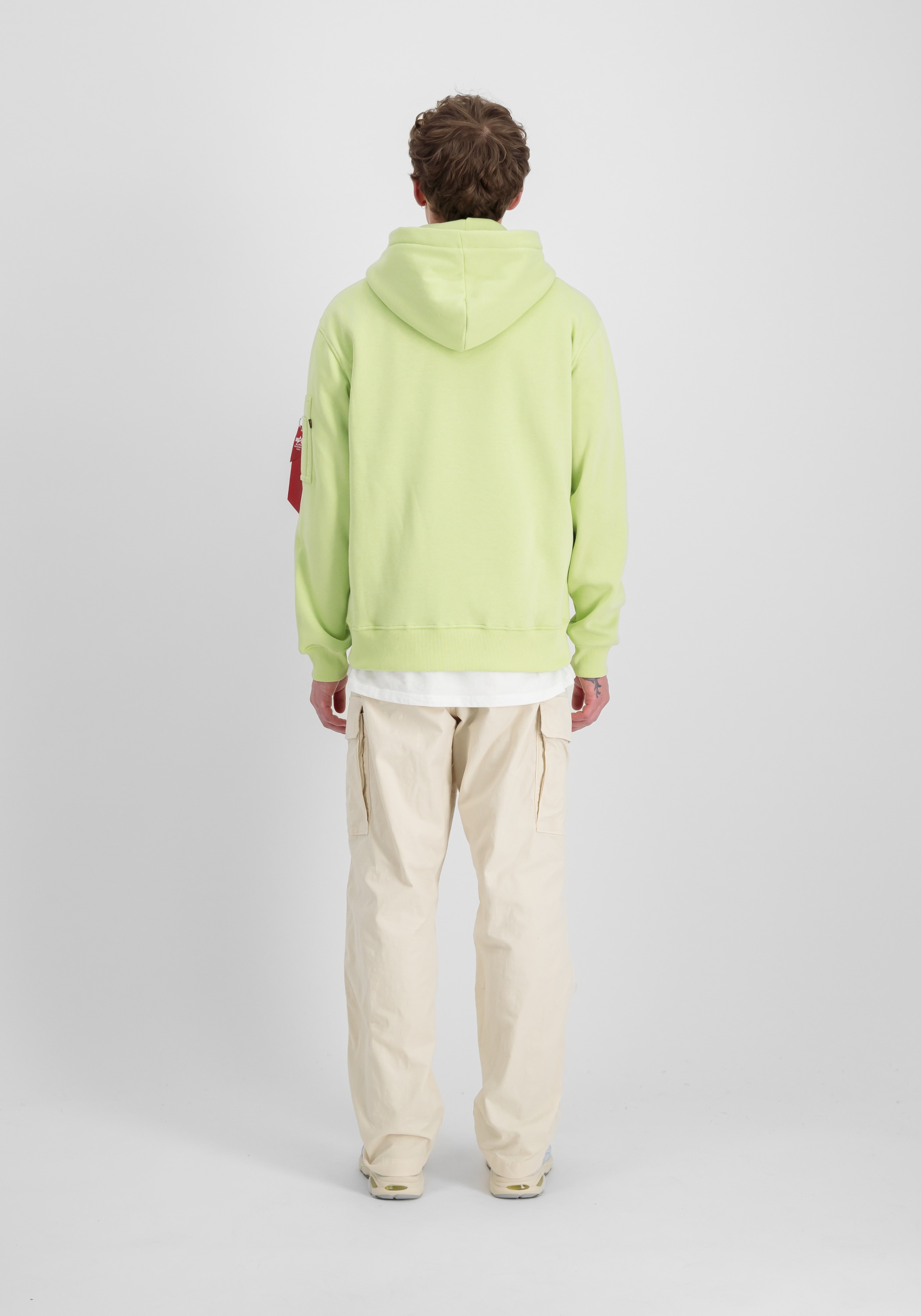 Alpha Industries Hoodie »Alpha Industries Men - Hoodies Metal Plate Hoodie«