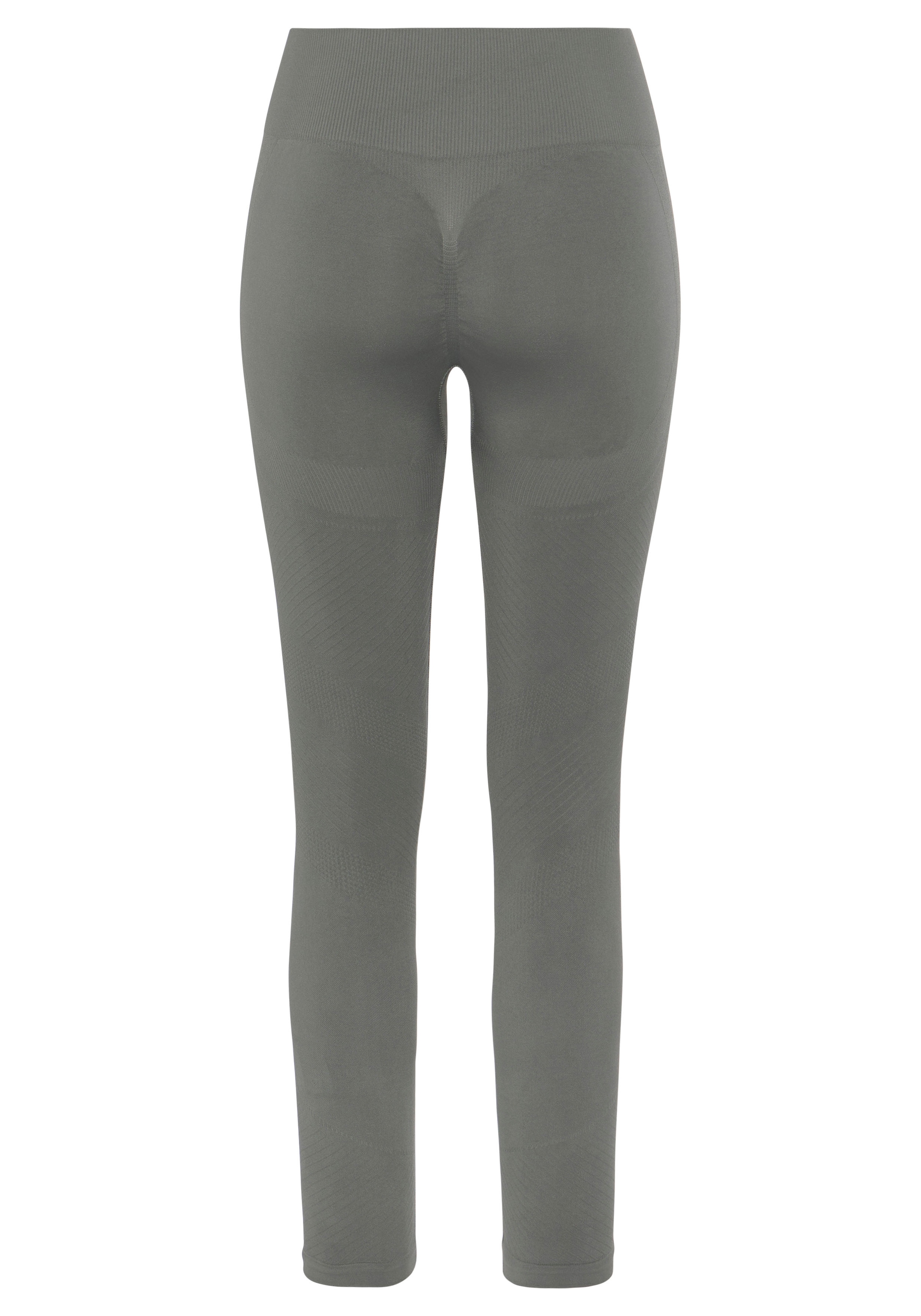 LASCANA Leggings sans couture »Po Push Up«  mit Rippstruktur und Shapingeffekt, Sporthose, Sportleggings