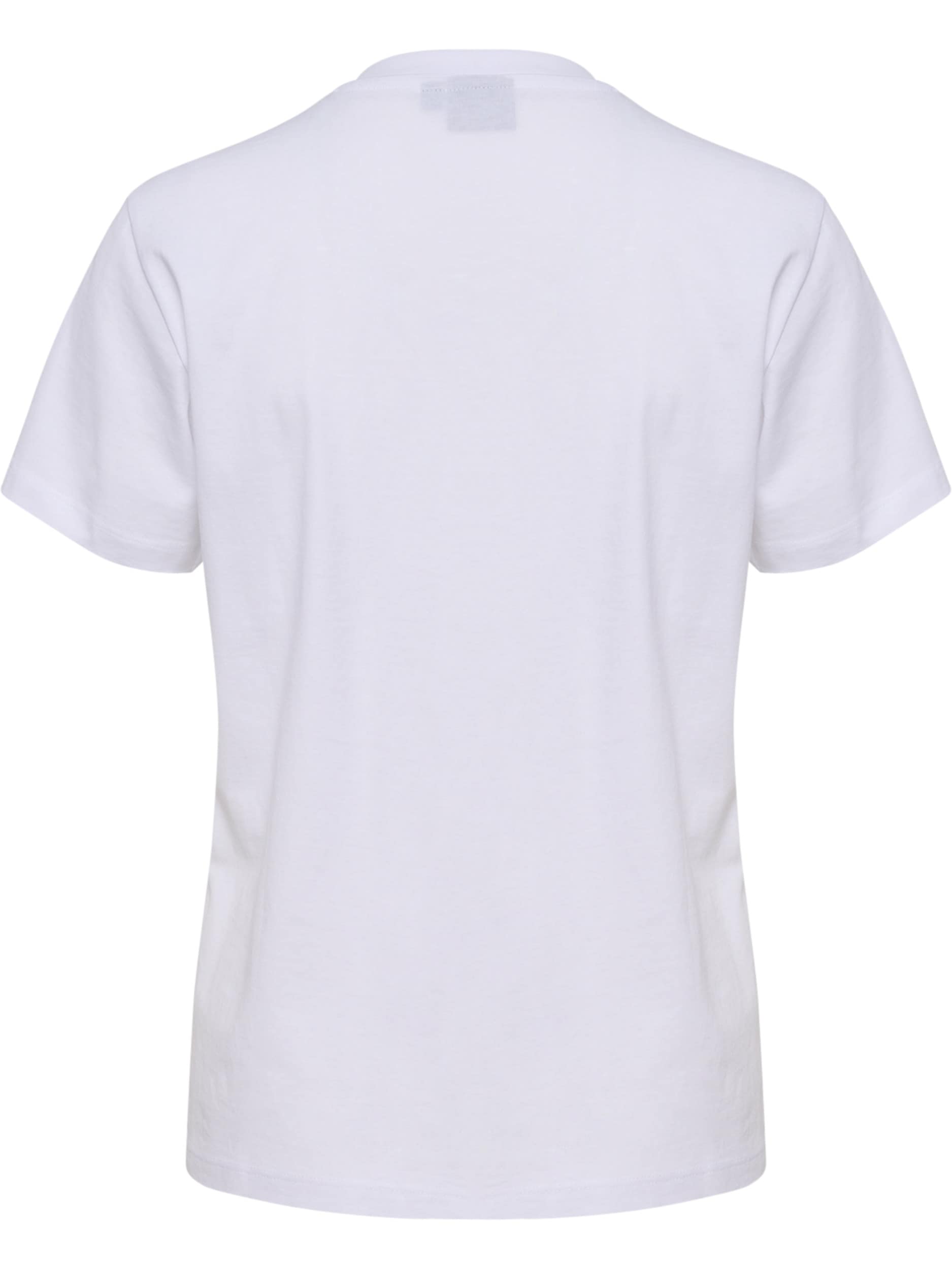 hummel T-Shirt »HMLPULSE W T-SHIRT« mit geradem Abschluss, Kurzarm-Design, ohne Kragen, normale Passform