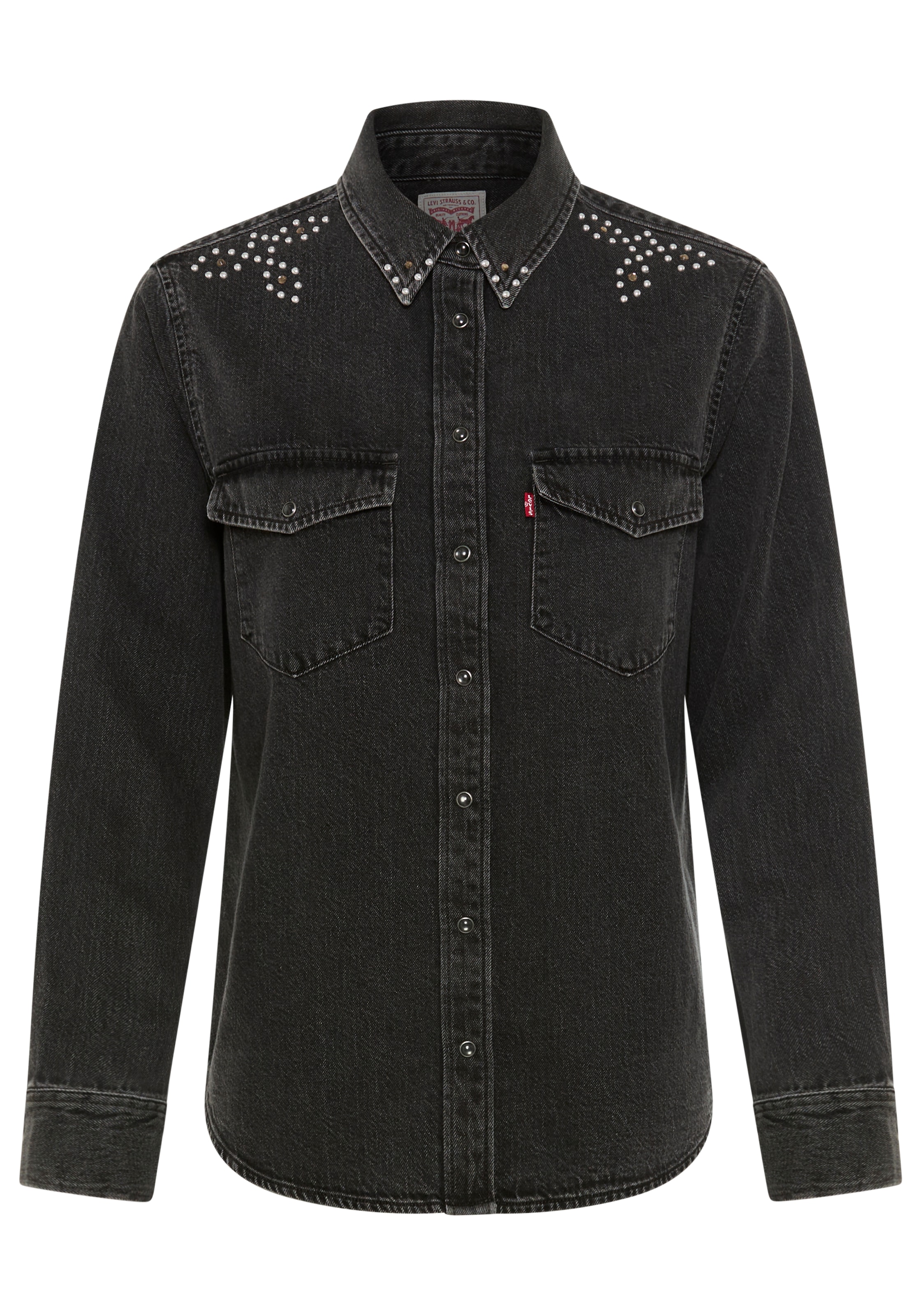 Levi's® Jeansbluse »ESSENTIAL WESTERN« mit Brusttaschen mit Druckknöpfen