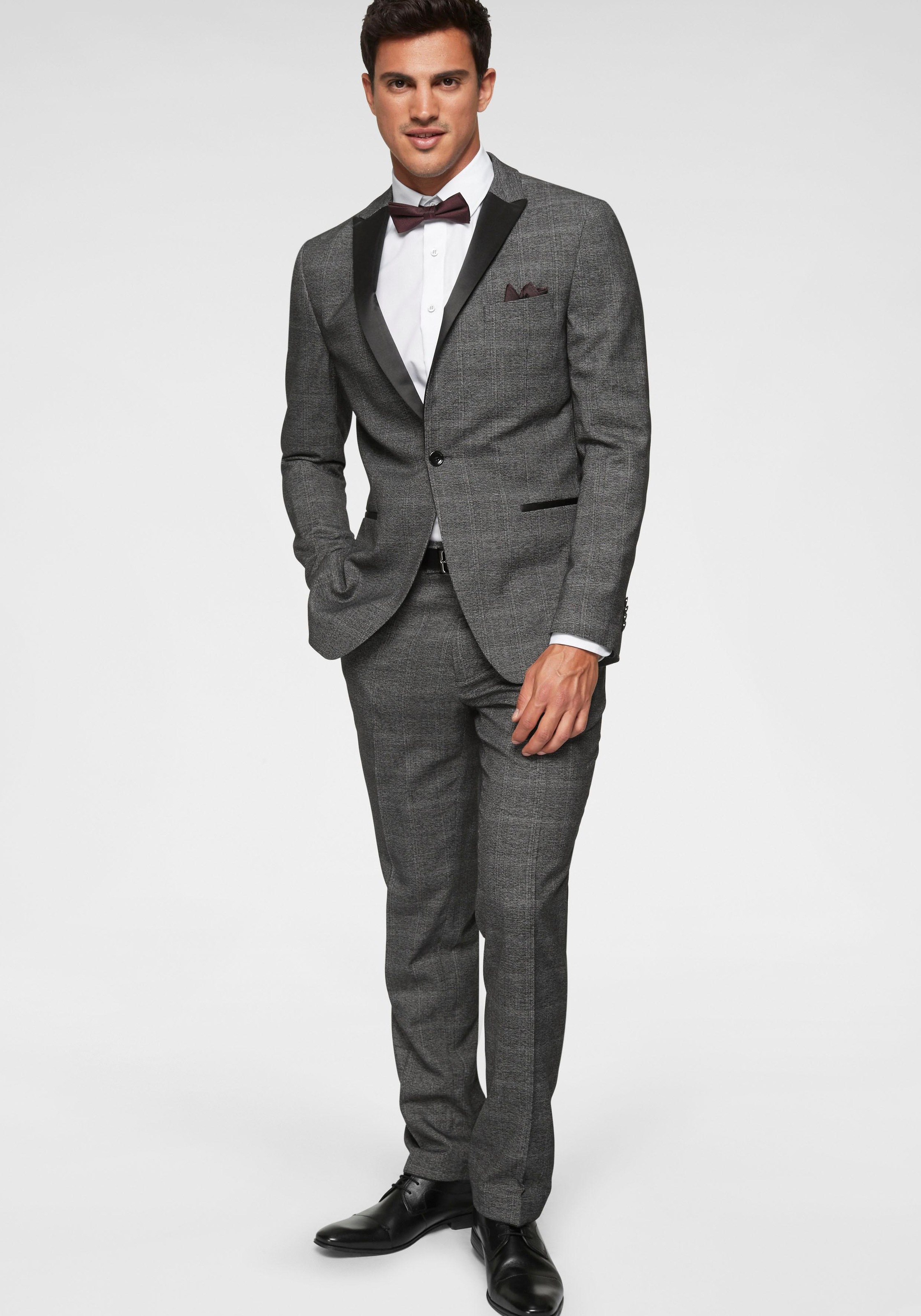 Image of GUIDO MARIA KRETSCHMER Anzug, Glencheckmuster mit Satinbesatz bei Ackermann Versand Schweiz