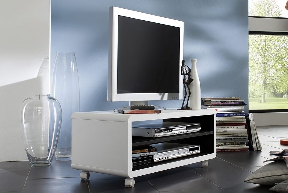 MCA furniture Lowboard »Jeff 7, TOPSELLER!«, (Lowboard, TV Schrank), Für TV bis 77 Zoll max. 30 Kg, kratzfest, modernes Design