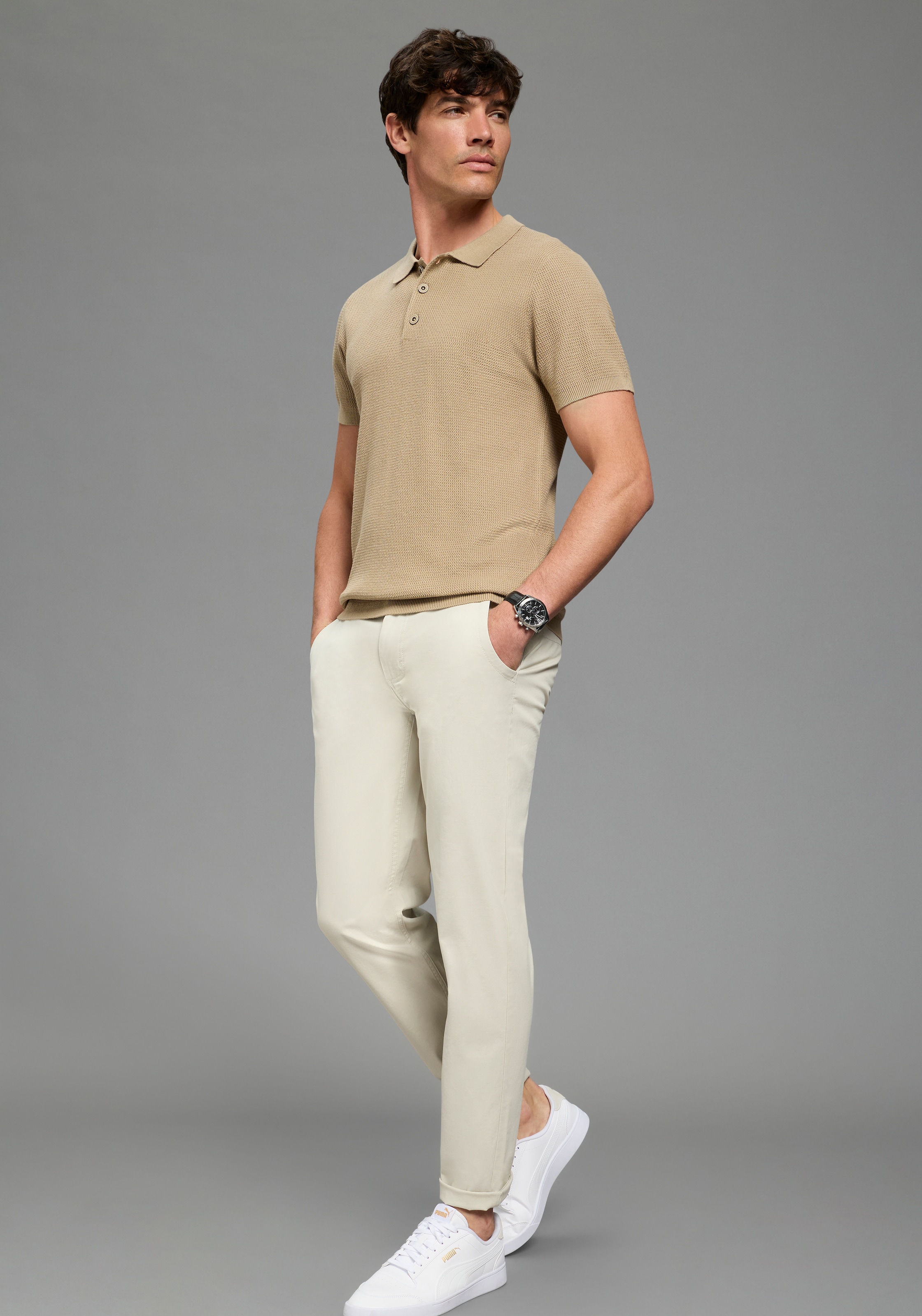 Bruno Banani Pull à col polo