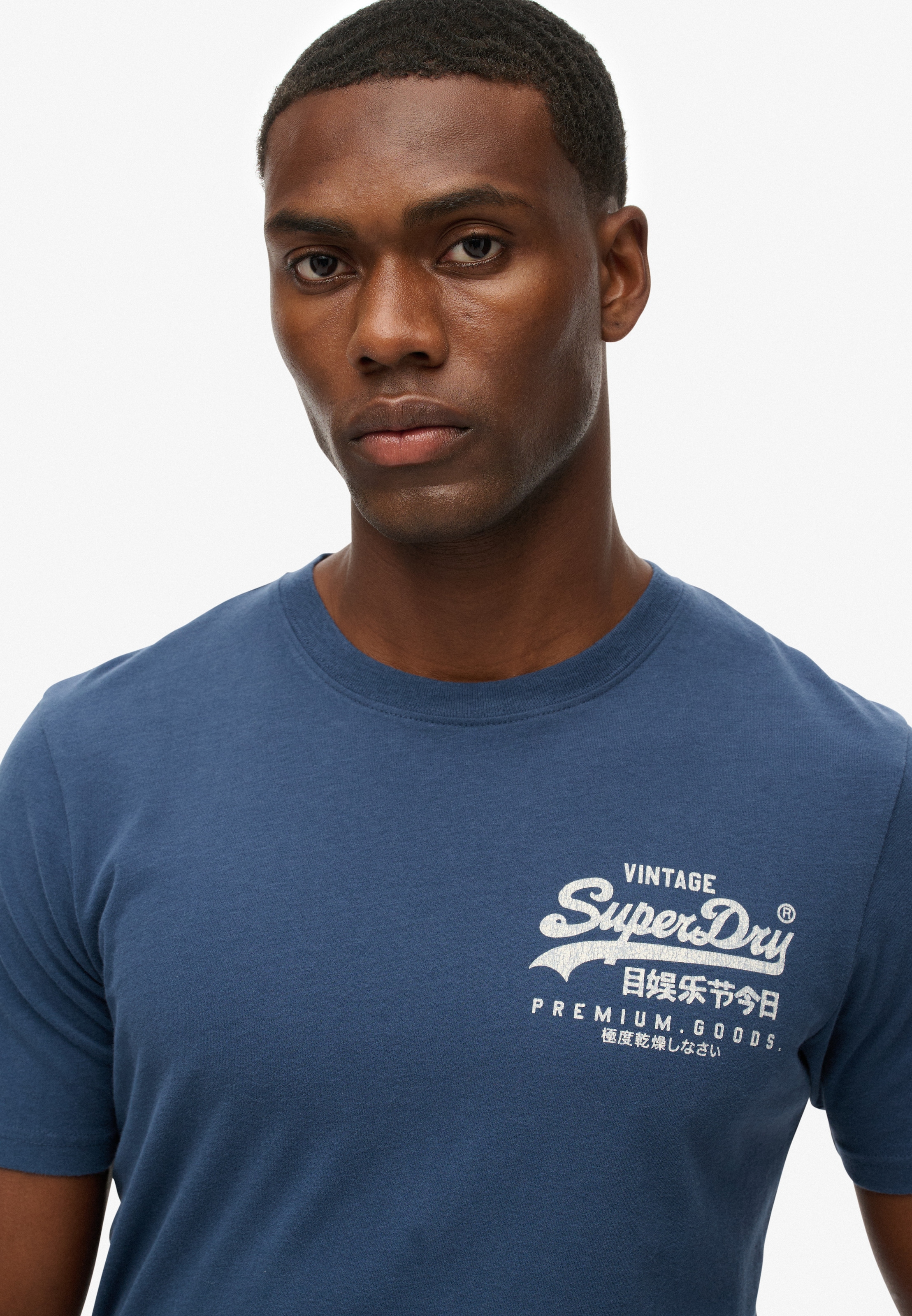 Superdry Rundhalsshirt »VL TOKYO RELAXED TEE«, mit coolem Tattoo-Print
