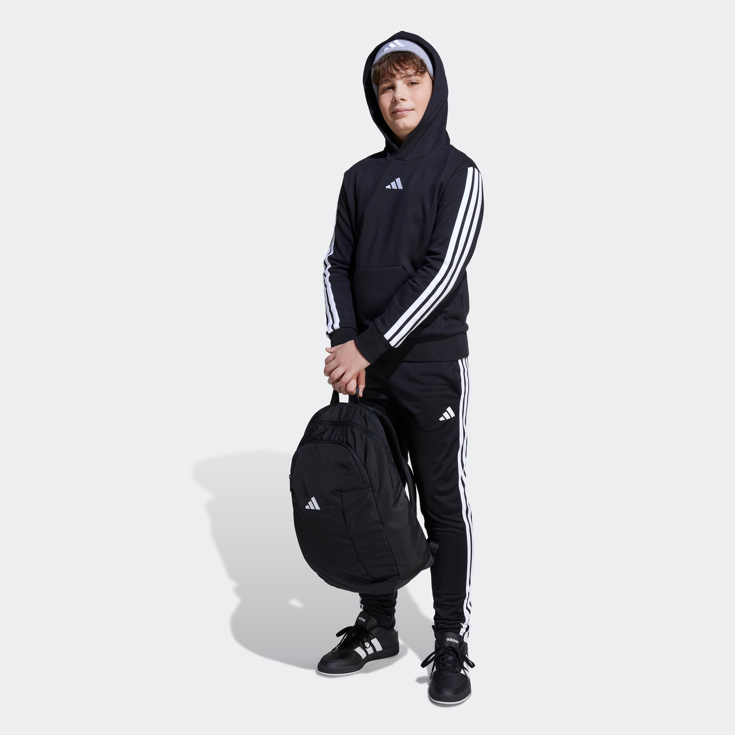 adidas Sportswear Sweat à capuche »J 3S FL HD 225«
