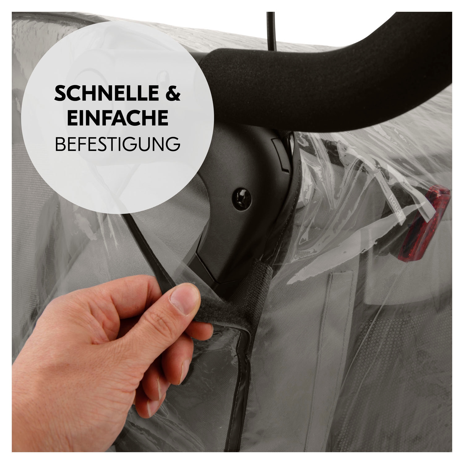 Hauck Regenverdeck »Bike N Walk Duo Raincover« für Bike N Walk Fahrradanhänger