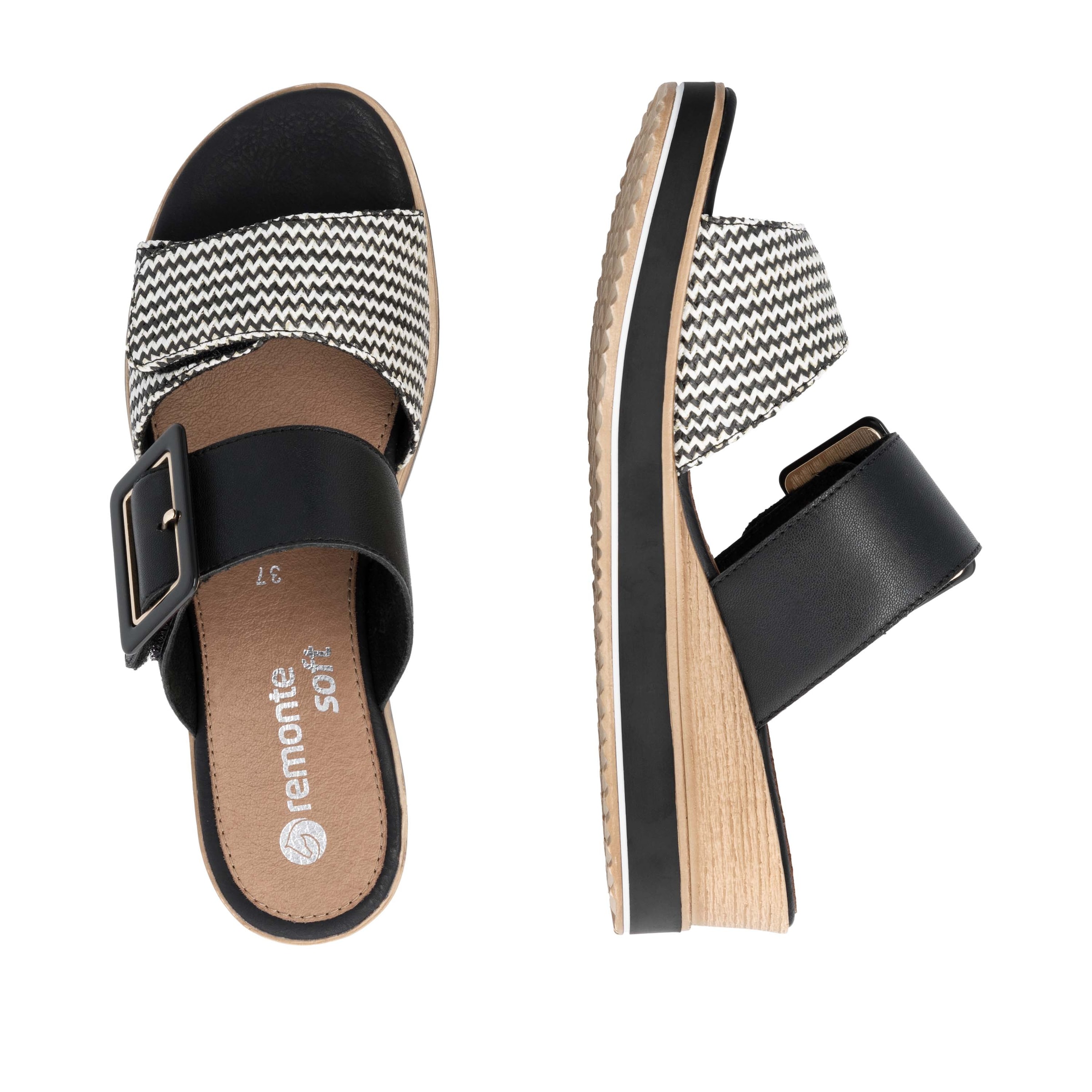 Remonte  , Keilabsatz, Sommerschuh, Bequemschuh mit Softfussbett