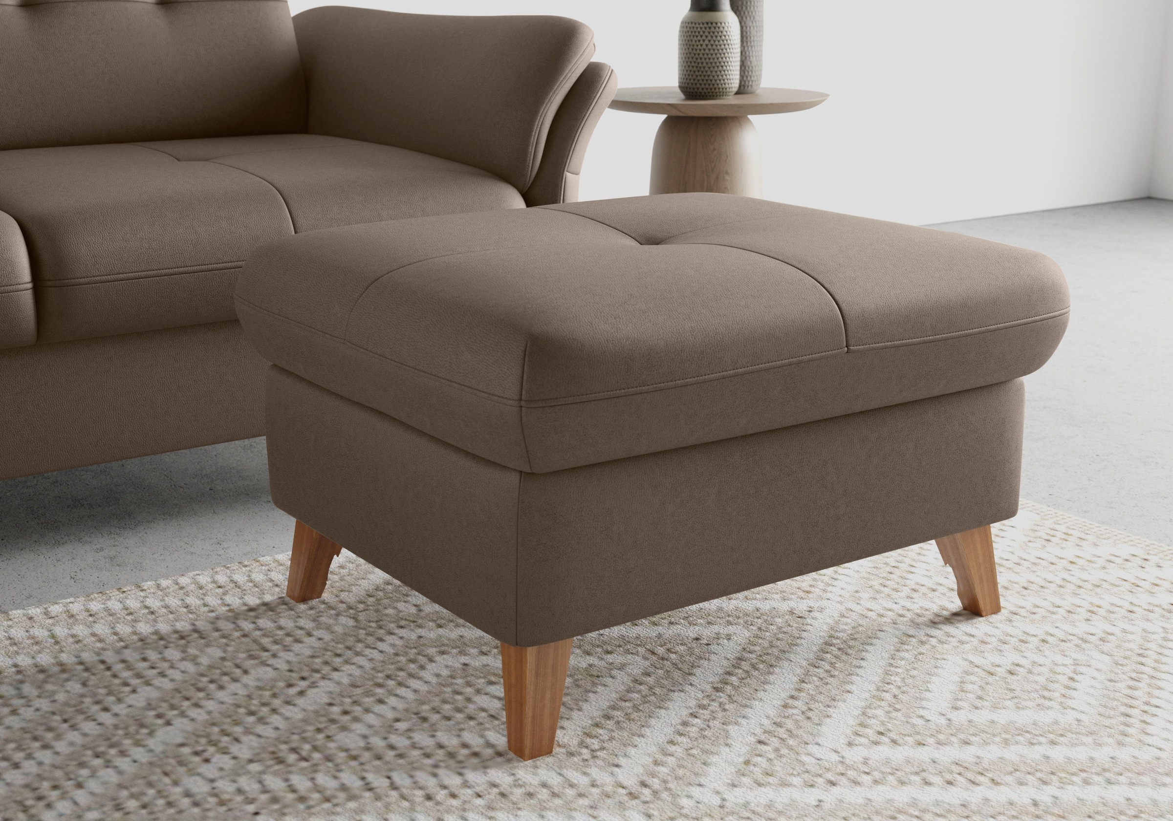 sit&more Tabouret de rangement »Göteborg« mit Federkern