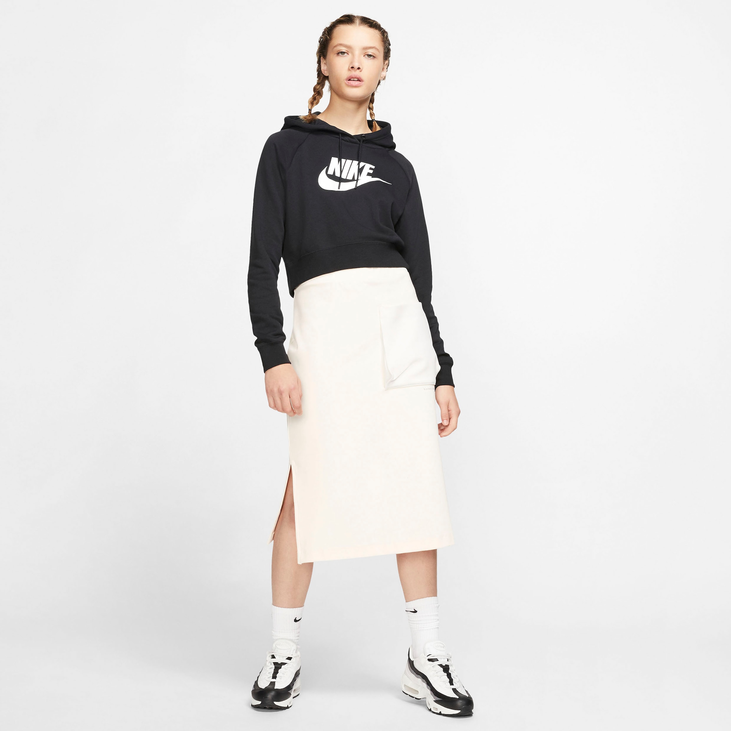 Nike Sportswear Kapuzensweatshirt »ESSENTIAL WOMENS CROPPED HOODIE«