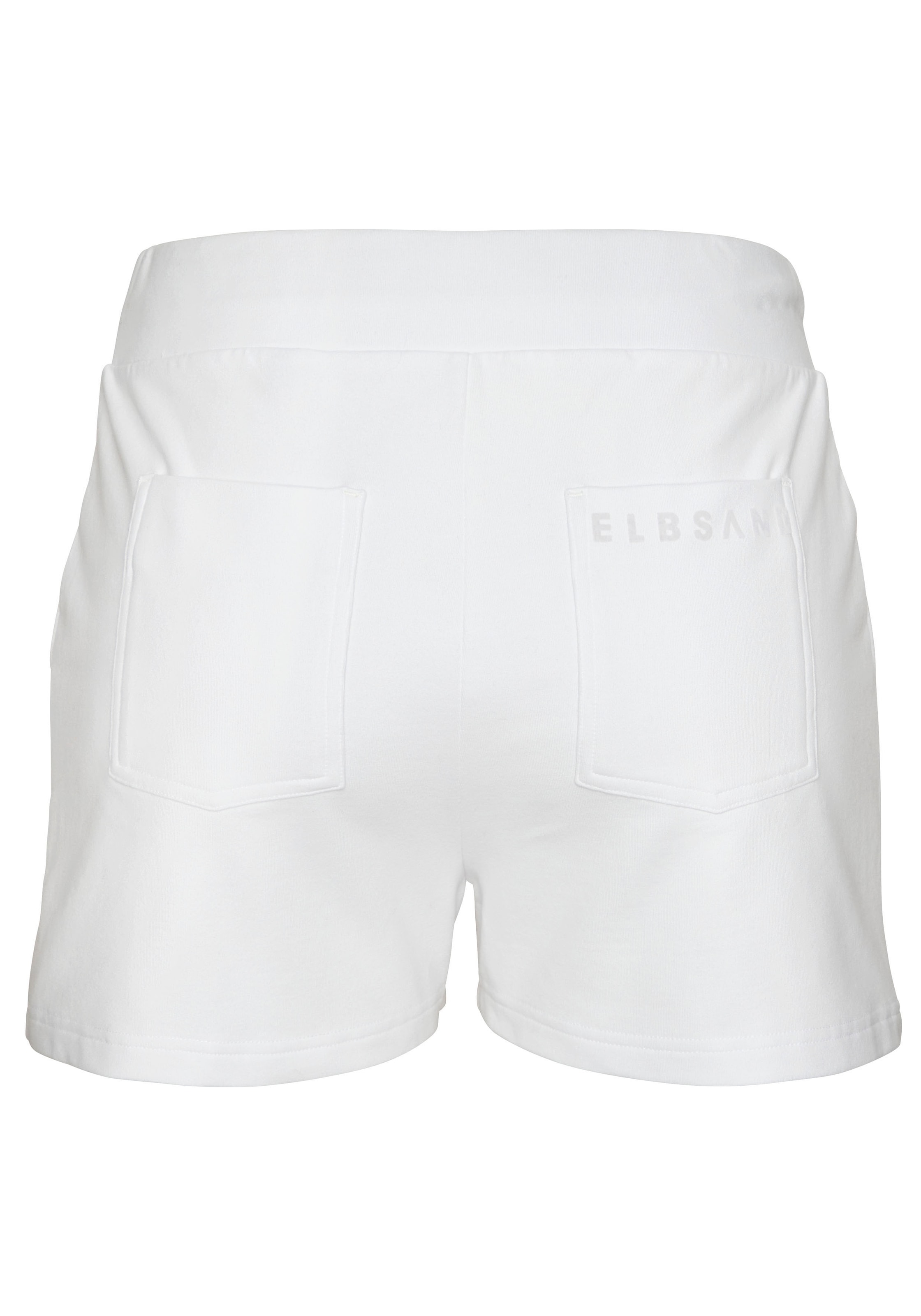 Elbsand Sweatshorts »Melros«, mit Taschen, kurze Hose aus Baumwolle, Strandhose, sportlich-casual