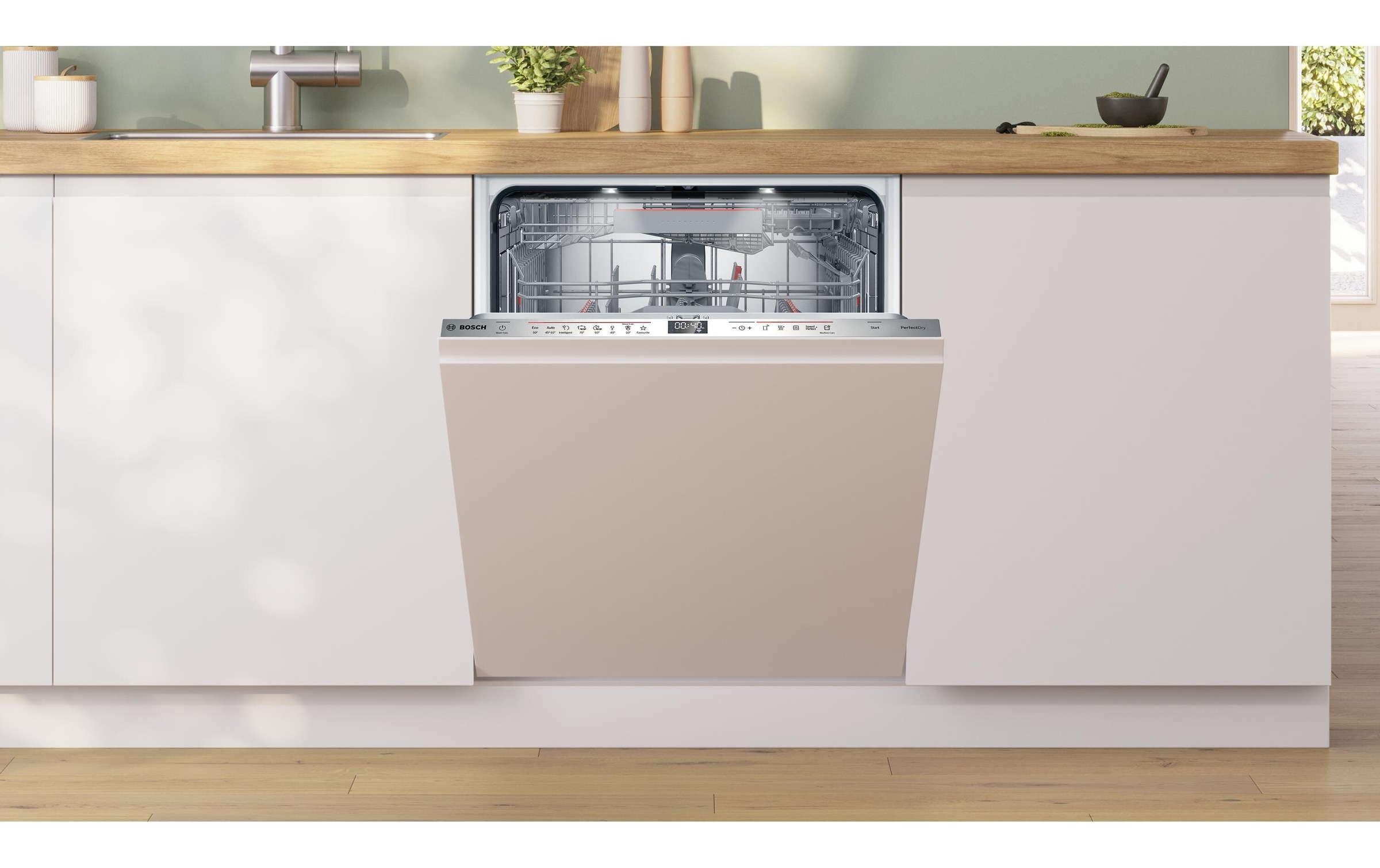 BOSCH vollintegrierbarer Geschirrspüler »SMV6ZDX16E«, 13 Massgedecke
