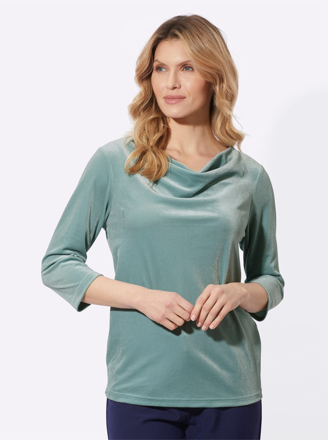 Classic Basics Wasserfallshirt "Wasserfallshirt" 1 Stk.