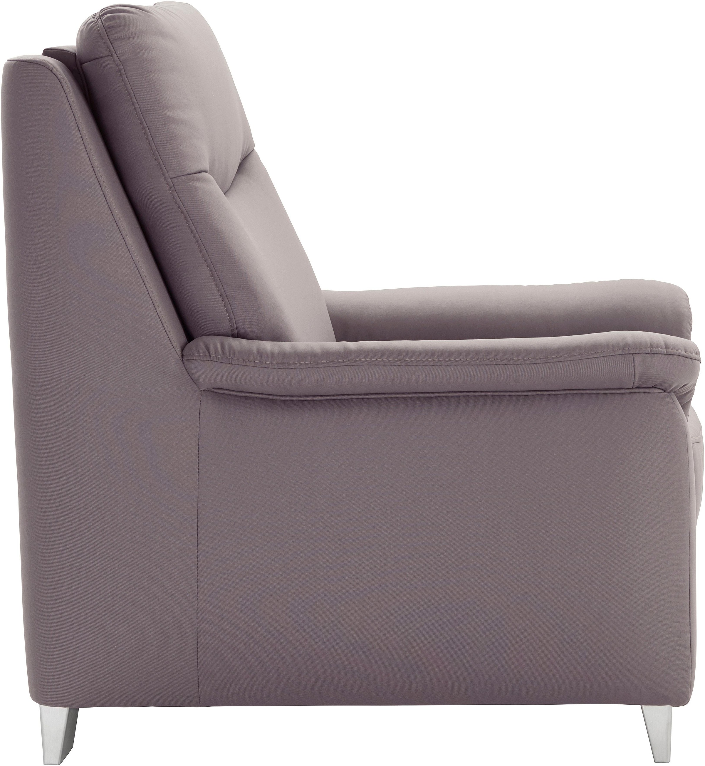 sit&more Fauteuil »Boccaccio« inklusive Federkern und Kopfteilverstellung,