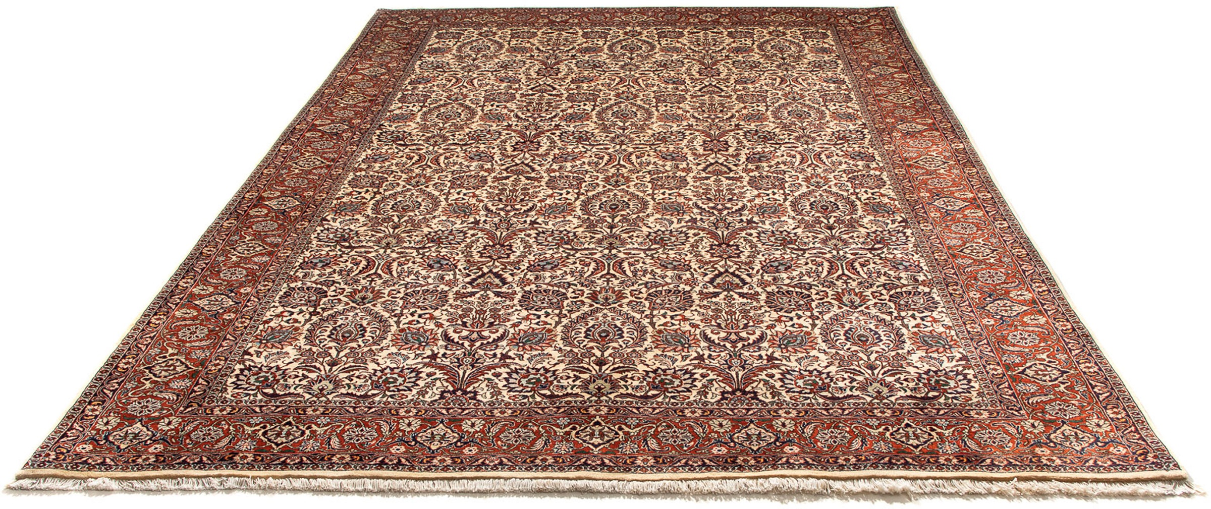 Image of morgenland Orientteppich »Perser - Bidjar - 291 x 205 cm - beige«, rechteckig, 15 mm Höhe, Wohnzimmer, Handgeknüpft, Einzelstück mit Zertifikat bei Ackermann Versand Schweiz