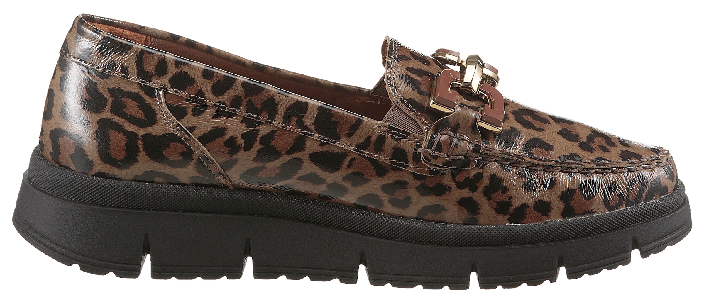 Waldläufer Mokassin »H-PINA«  Slipper, Schlupfschuh, Loafer, in Komfortweite H (= sehr weit)