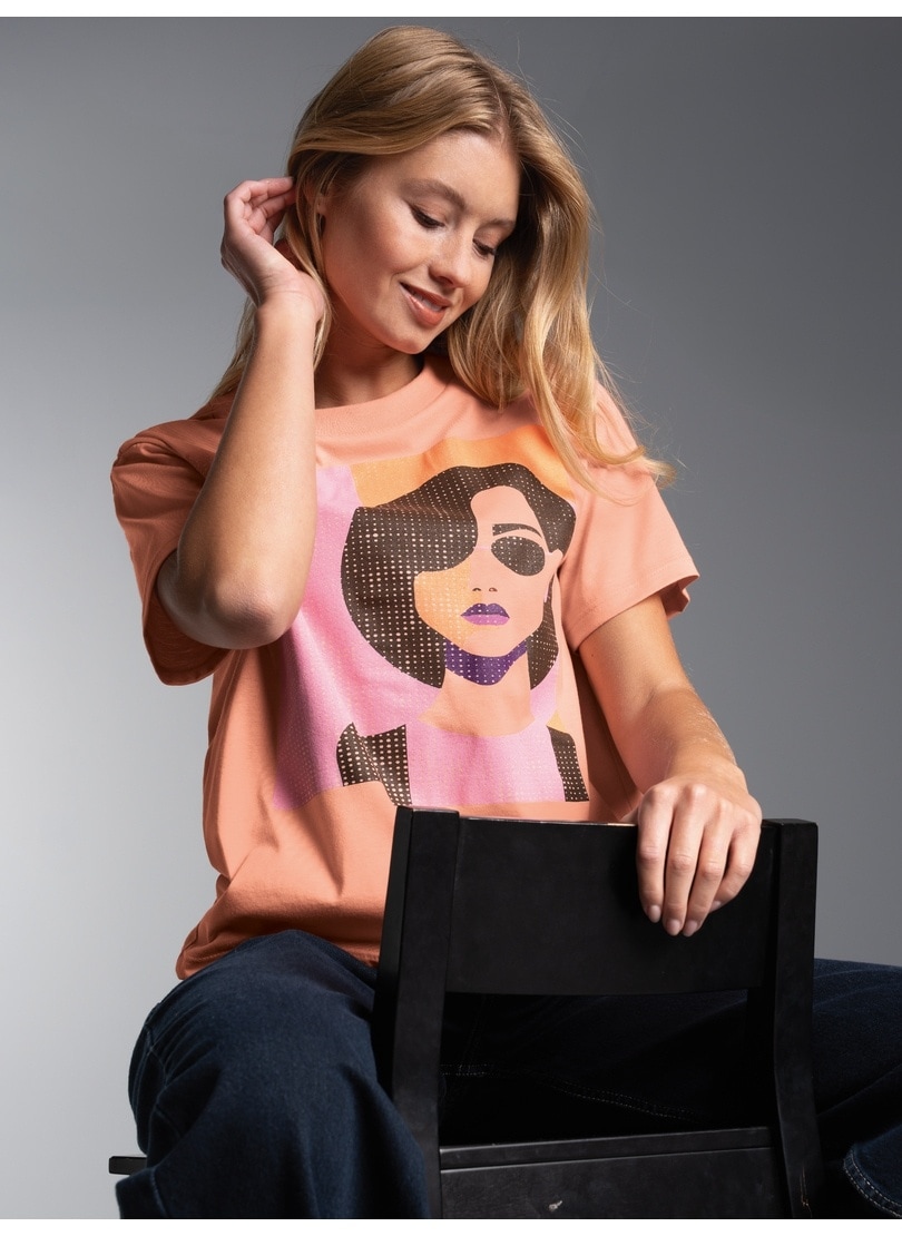 Image of Trigema T-Shirt "TRIGEMA T-Shirt mit grafischem Motiv" 1