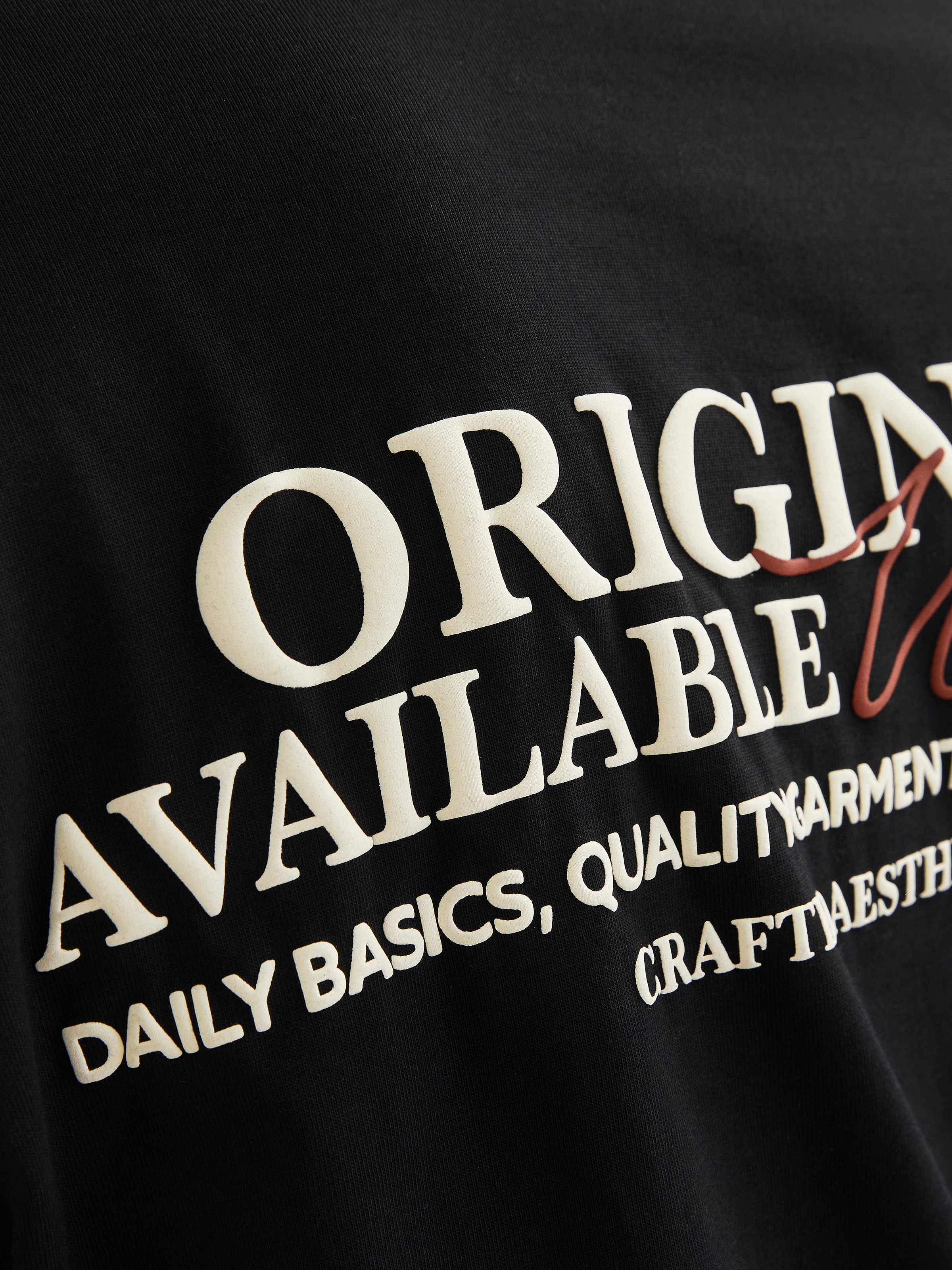 Jack & Jones T-Shirt »JORISLINGTON TYPE TEE SS CREW NECK SN«