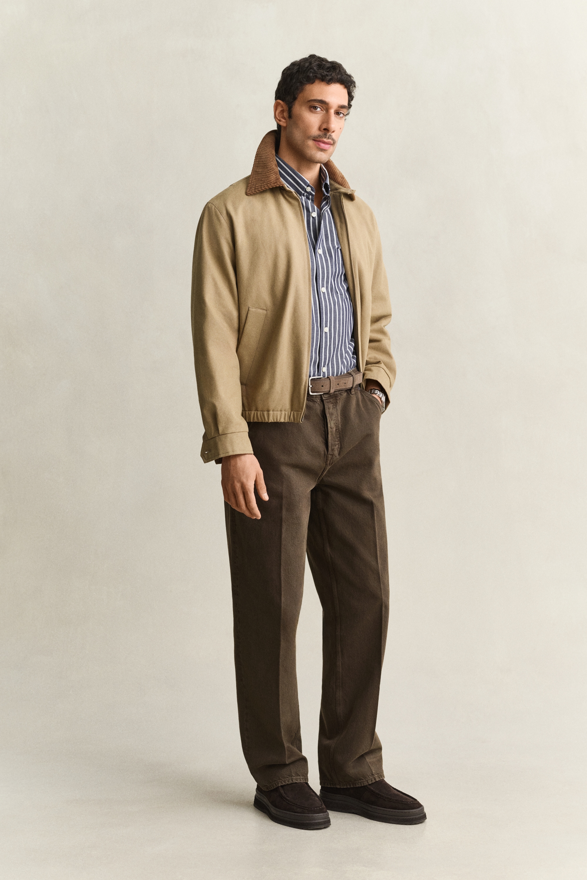 Gant Langarmhemd »REGULAR POPLIN STRIPE« Button-down-Kragen, gestreift, regular fit