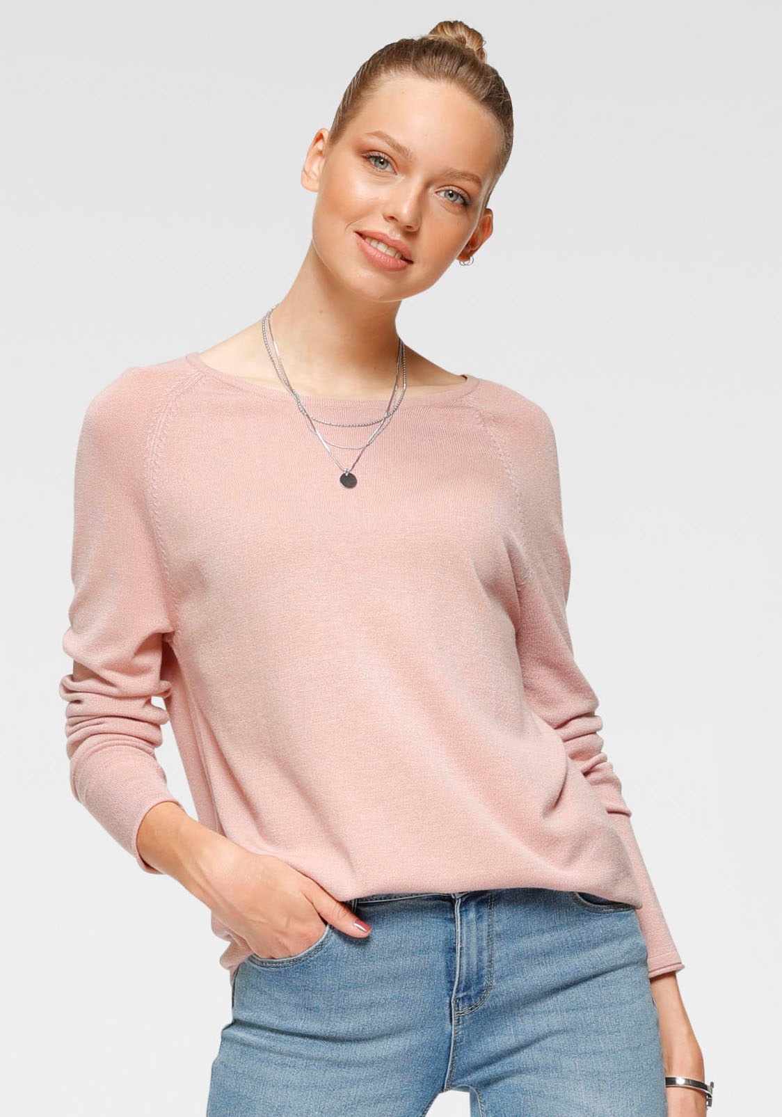 Image of HaILY’S Rundhalspullover »MARIN« bei Ackermann Versand Schweiz