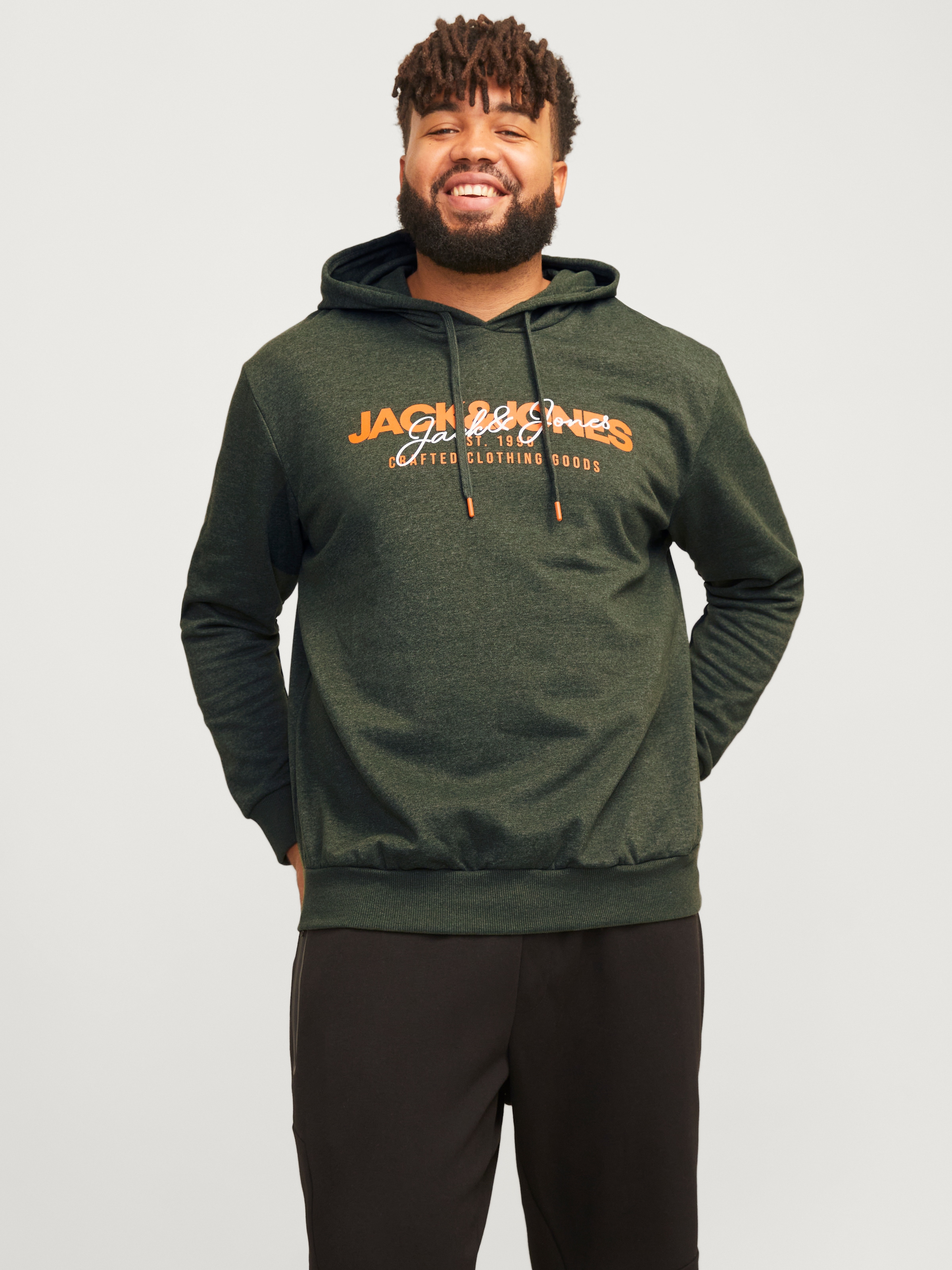 Jack & Jones PlusSize Kapuzensweatshirt »JJALVIS SWEAT HOOD PLS«