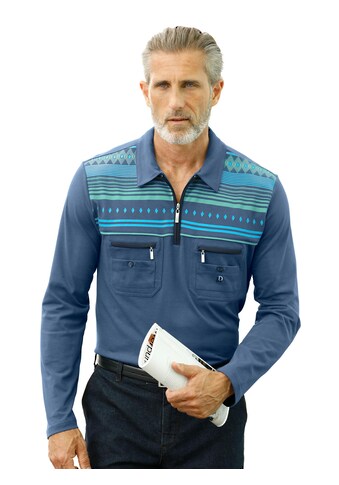 Marco Donati Langarm-Poloshirt »Langarm-Poloshirt«, (1 tlg.) kaufen