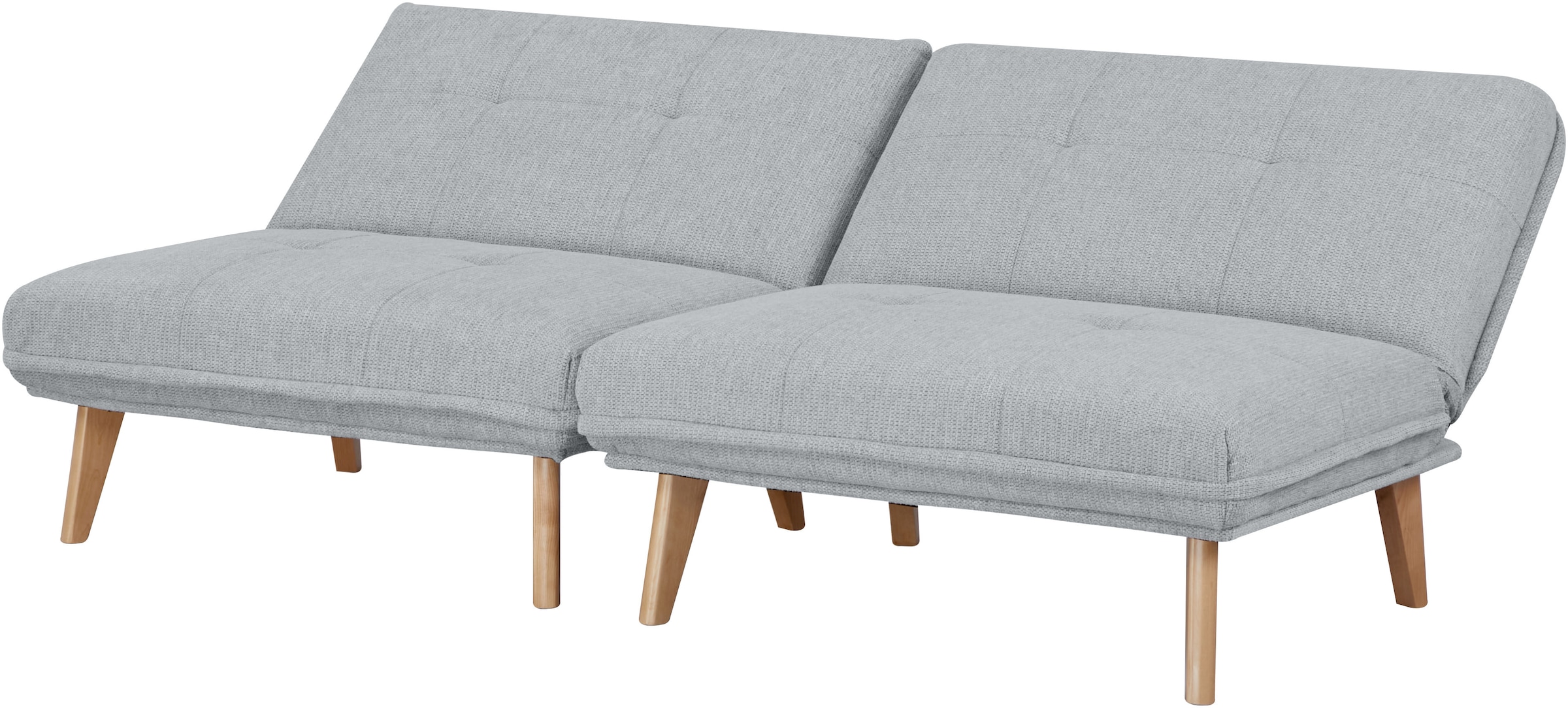 INOSIGN Sessel »DELANEY Schlafsofa, bestehend aus 2 Modulen, mit Schlaffunktion« Bettsofa, Schlafsessel, Klappsofa, erweiterbar, in Webstoff